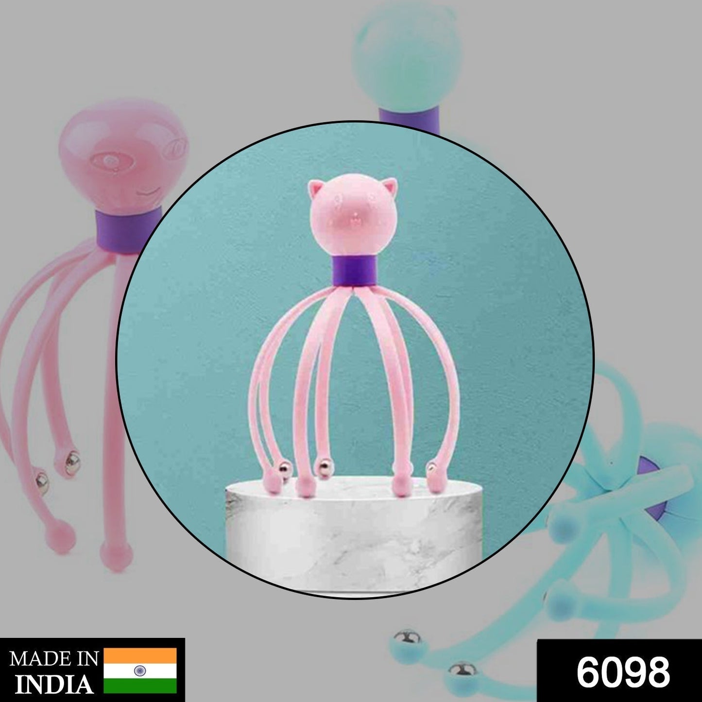 Octopus Stress Relief Therapeutic  Scalp Massager