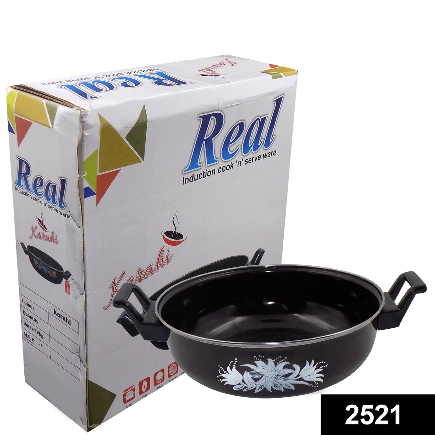 Traditional Small Cast Iron Kadai