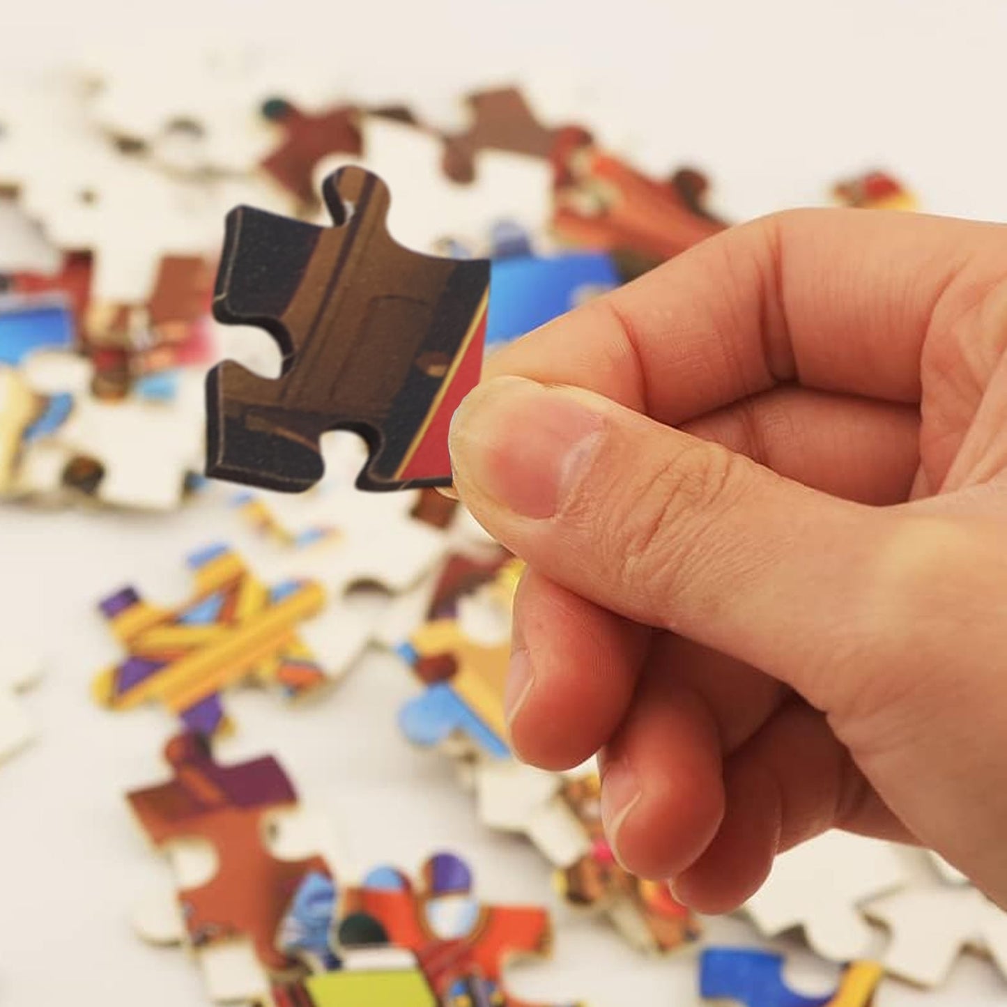 Kids Mini Cartoon Jigsaw Puzzle â€“ 1 Pc Mix Design