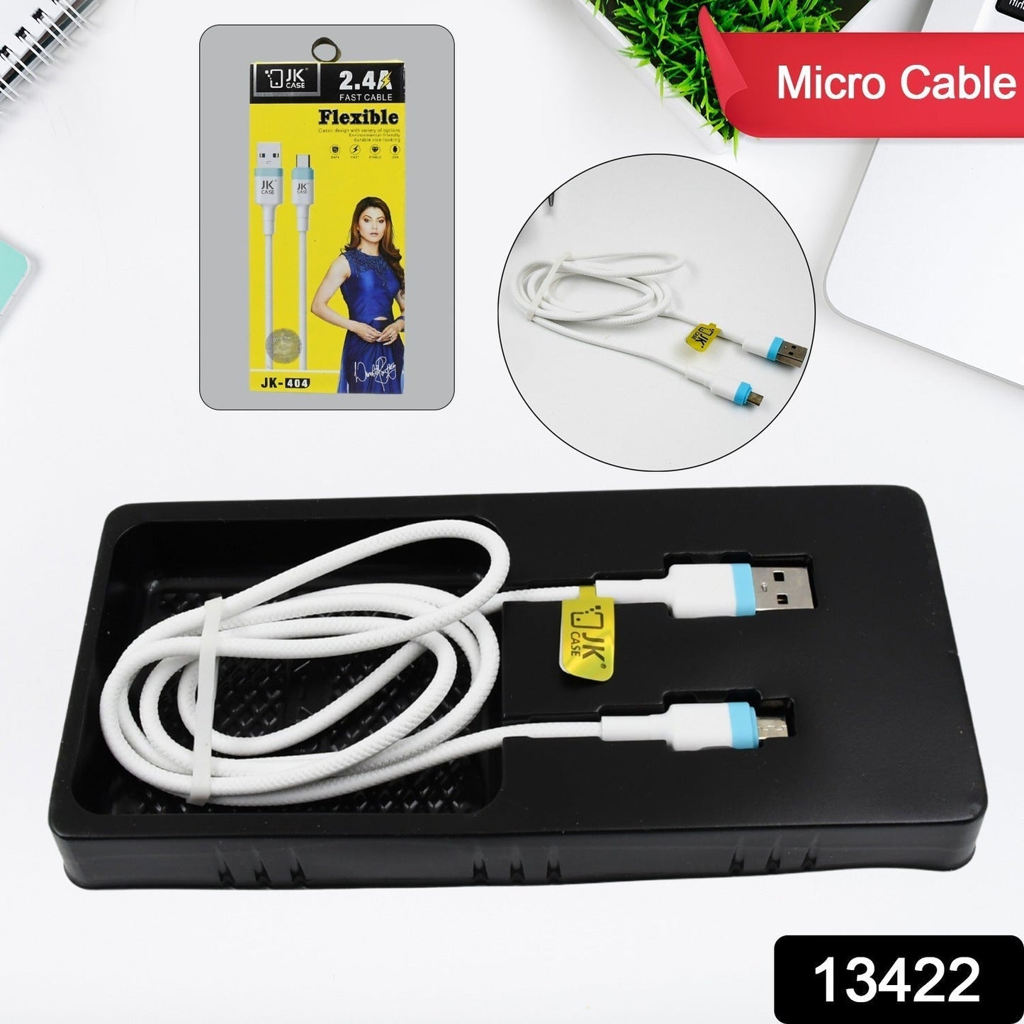 JK 2.4A Fast Charging for android & Data Transfer (1 Pc)