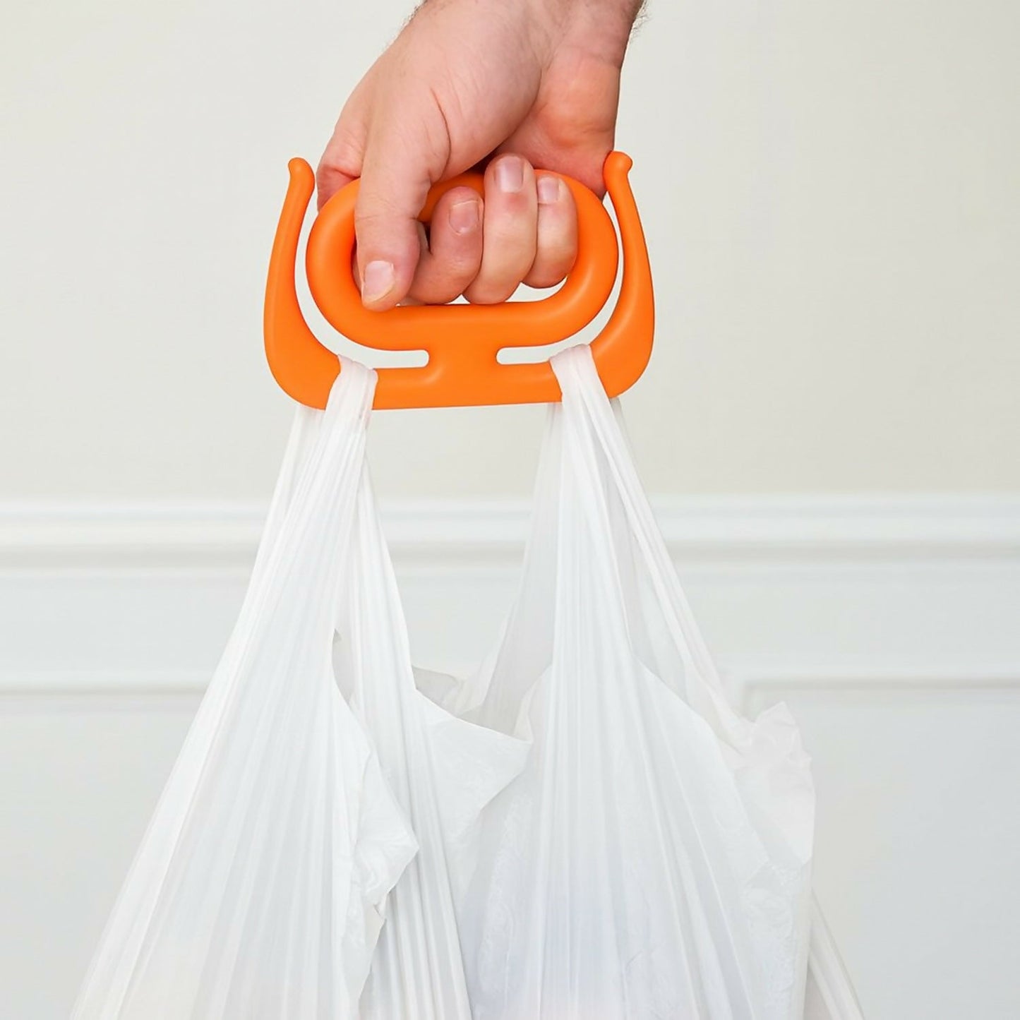 Set of 2 Heavy-Duty Grocery Bag Carrier Handles