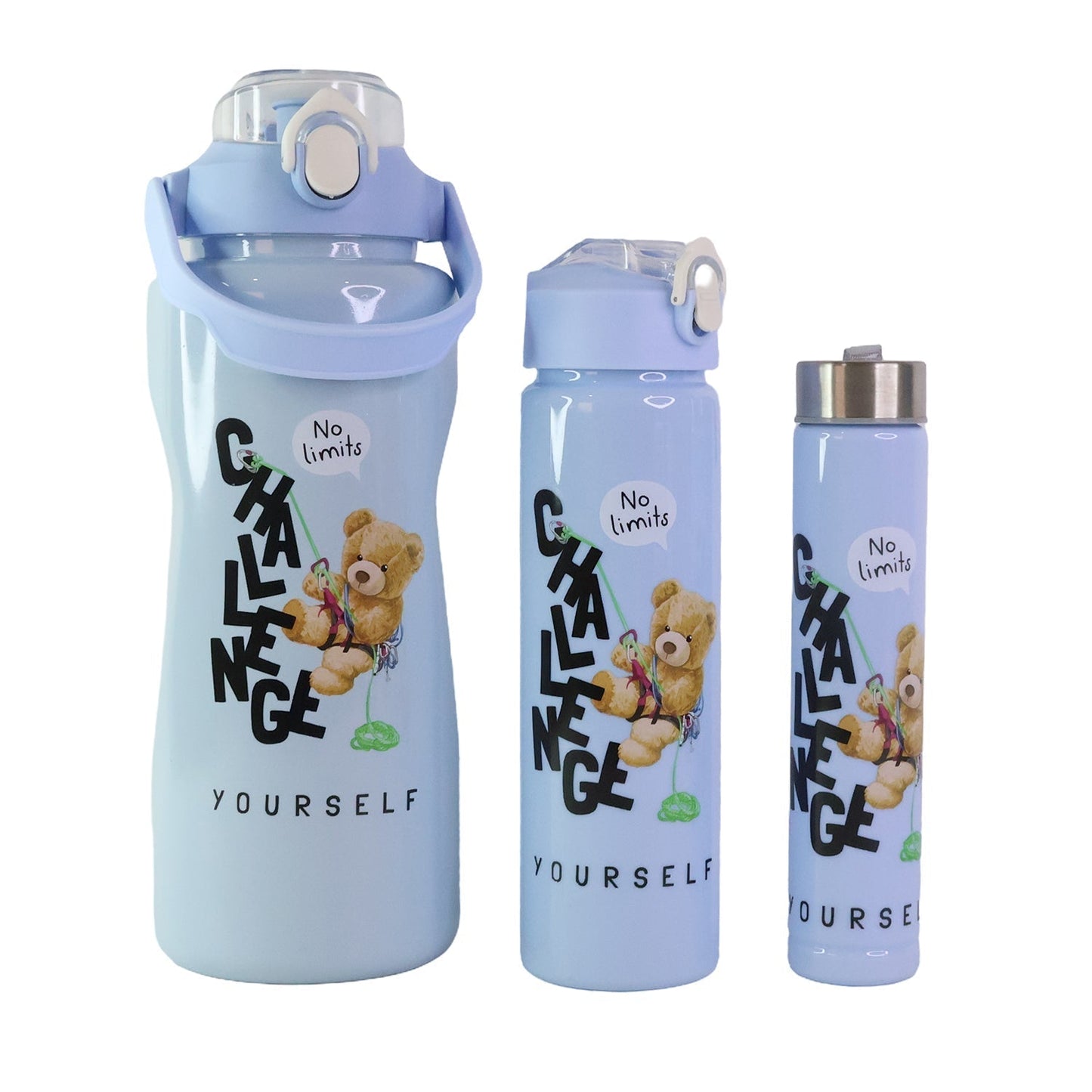 Premium Water Bottles â€“ 2000ML + 900ML + 300ML (Set)