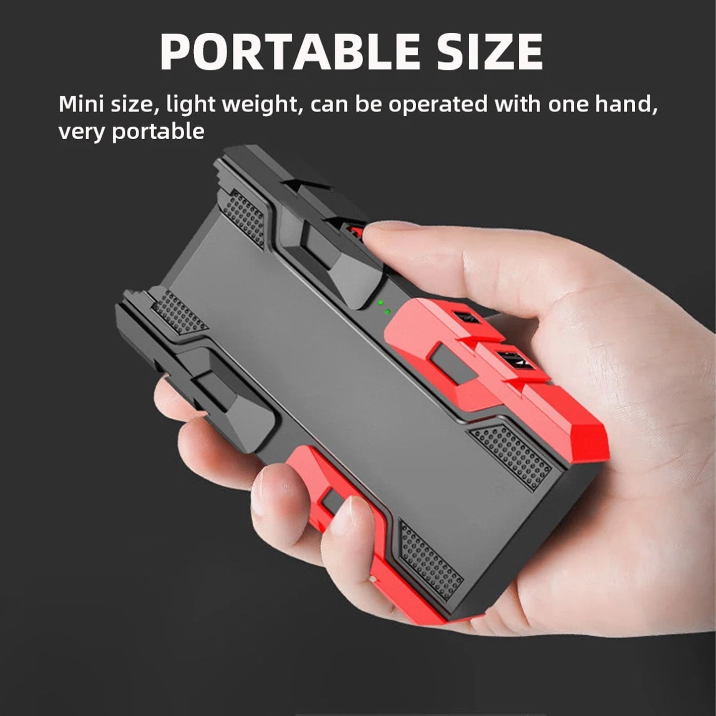 Rechargeable Mini LED Flashlight with Power Bank, 3 Modes (1 Pc, 800mAh)