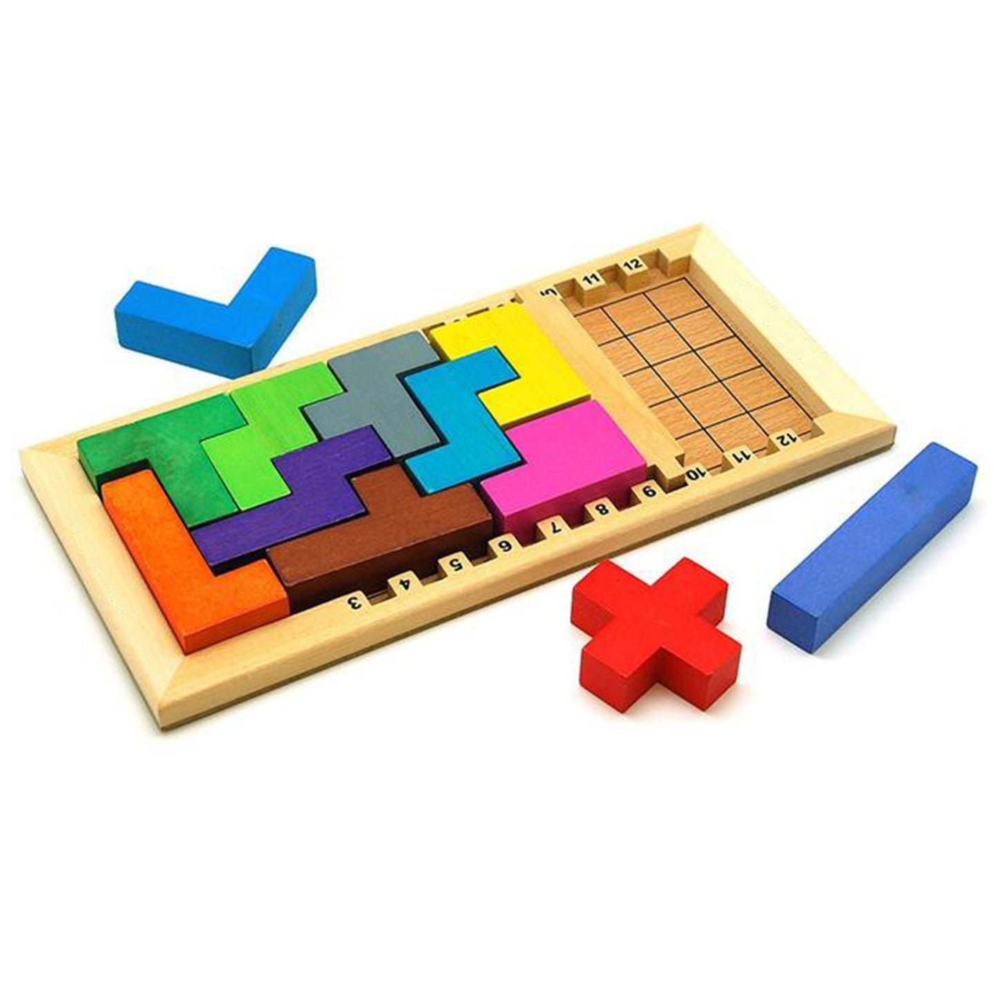 AT50 Wooden Mind Game â€“ Engaging Play for Kids & Babies