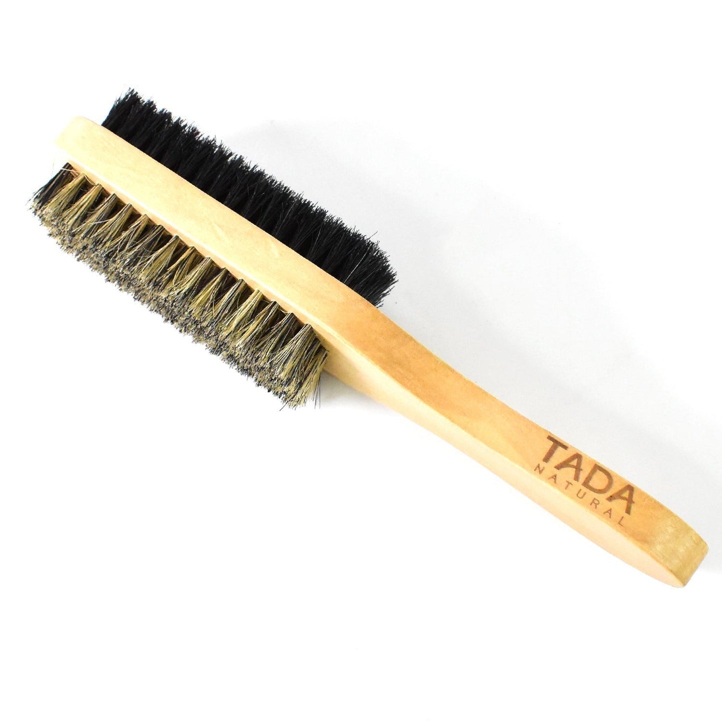 2 in 1 Dual Side Hair Bristle Beard Brush for Men Beard Comb (1 Pc)