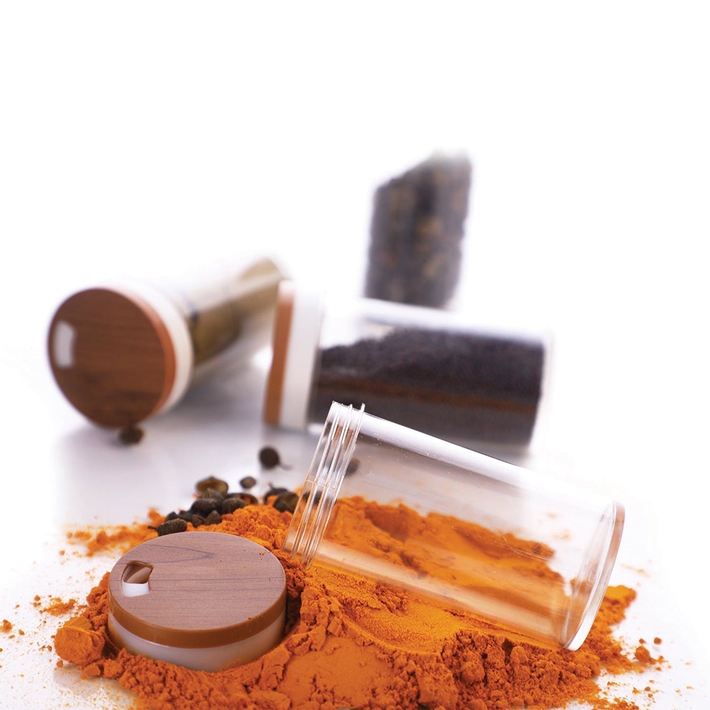 Ganesh 12-Jar Revolving Spice Rack Masala Box