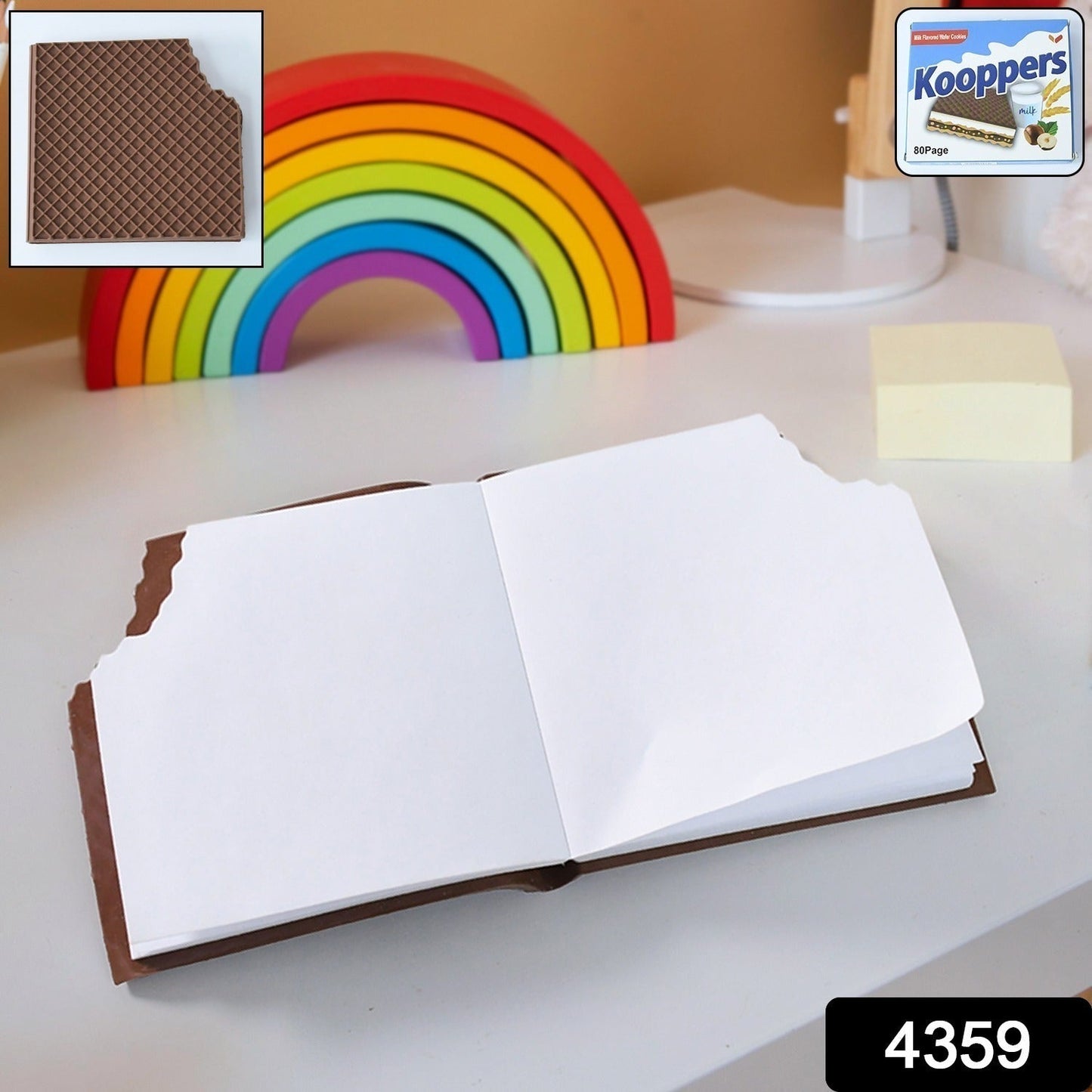Chocolate Diary Notebooks Original Chocolate Smell  Writing Practice Book Early Learning Copybook Premium Chocolate Book ( 1Pc Book )