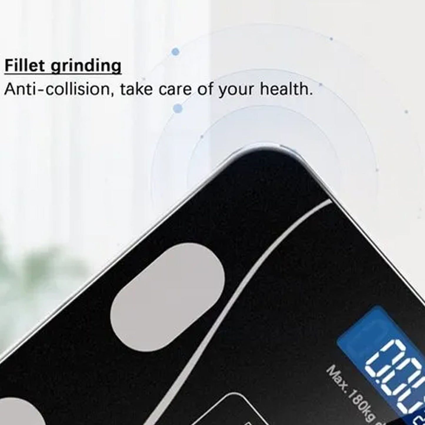 Bluetooth Body Fat Scale Digital Smart Body Weight Scale iOS and Android App to Manage Body Weight, Body Fat, Water, Muscle Mass, BMI, BMR, Bone Mass and Visceral Fat with BMI  Scale