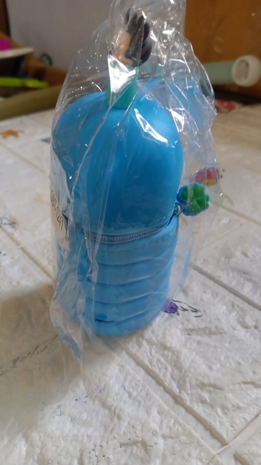 Silicone Telescopic Pencil Case – Large Capacity, Zipper Closure, Perfect for School & Office