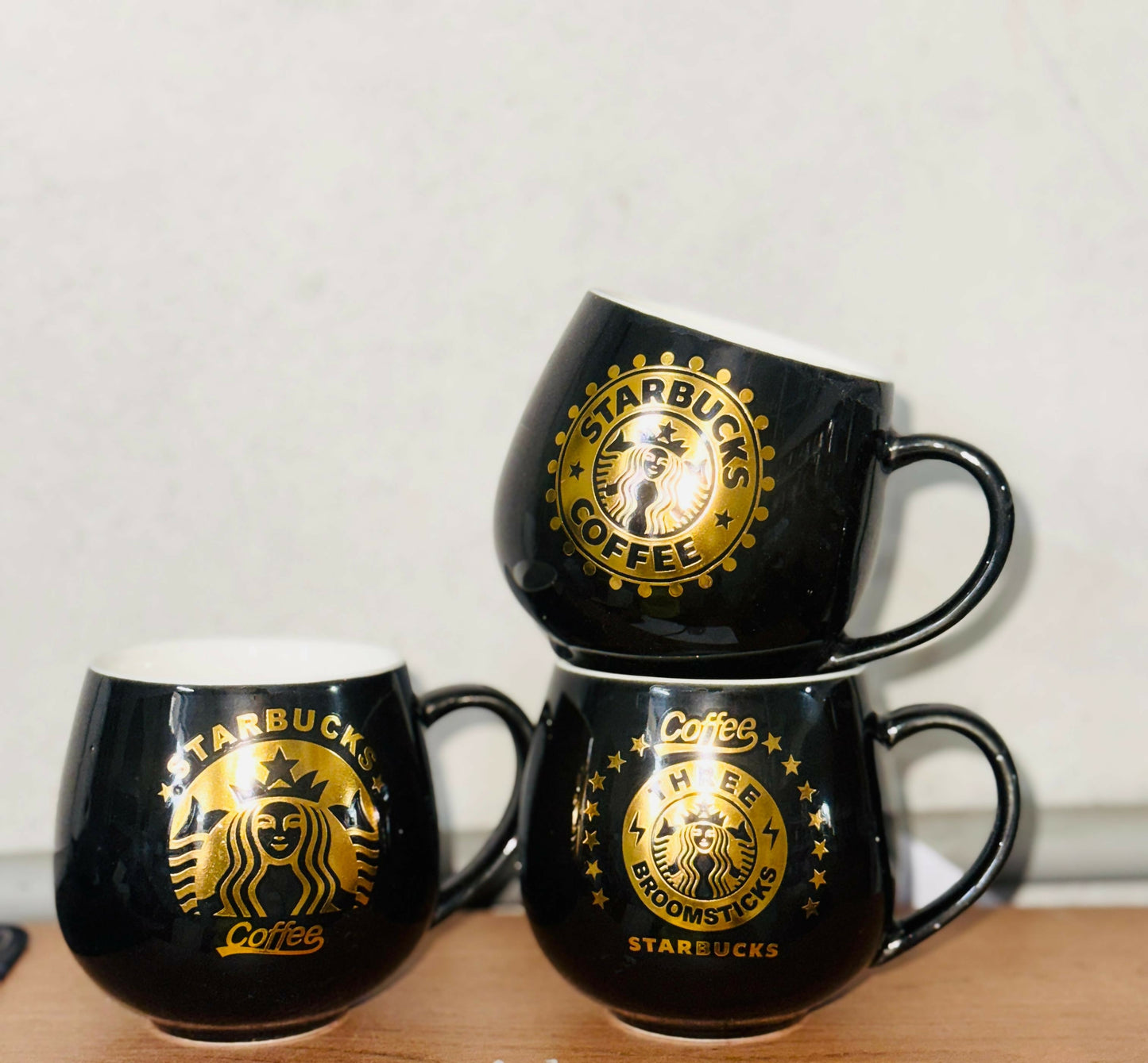 Coffee Theme Printed Ceramic Mug with Handle 1 Piece