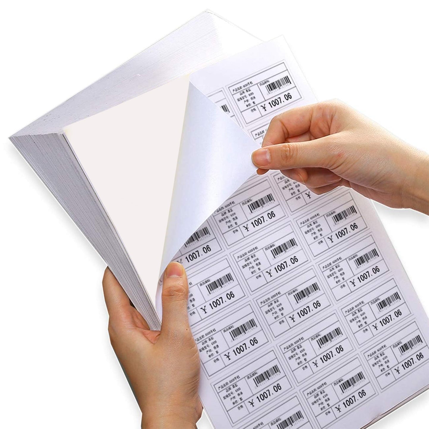 Oddy Self-Adhesive Label Sheets â€“ A4 Full-Sheet Labels (100 Sheet)