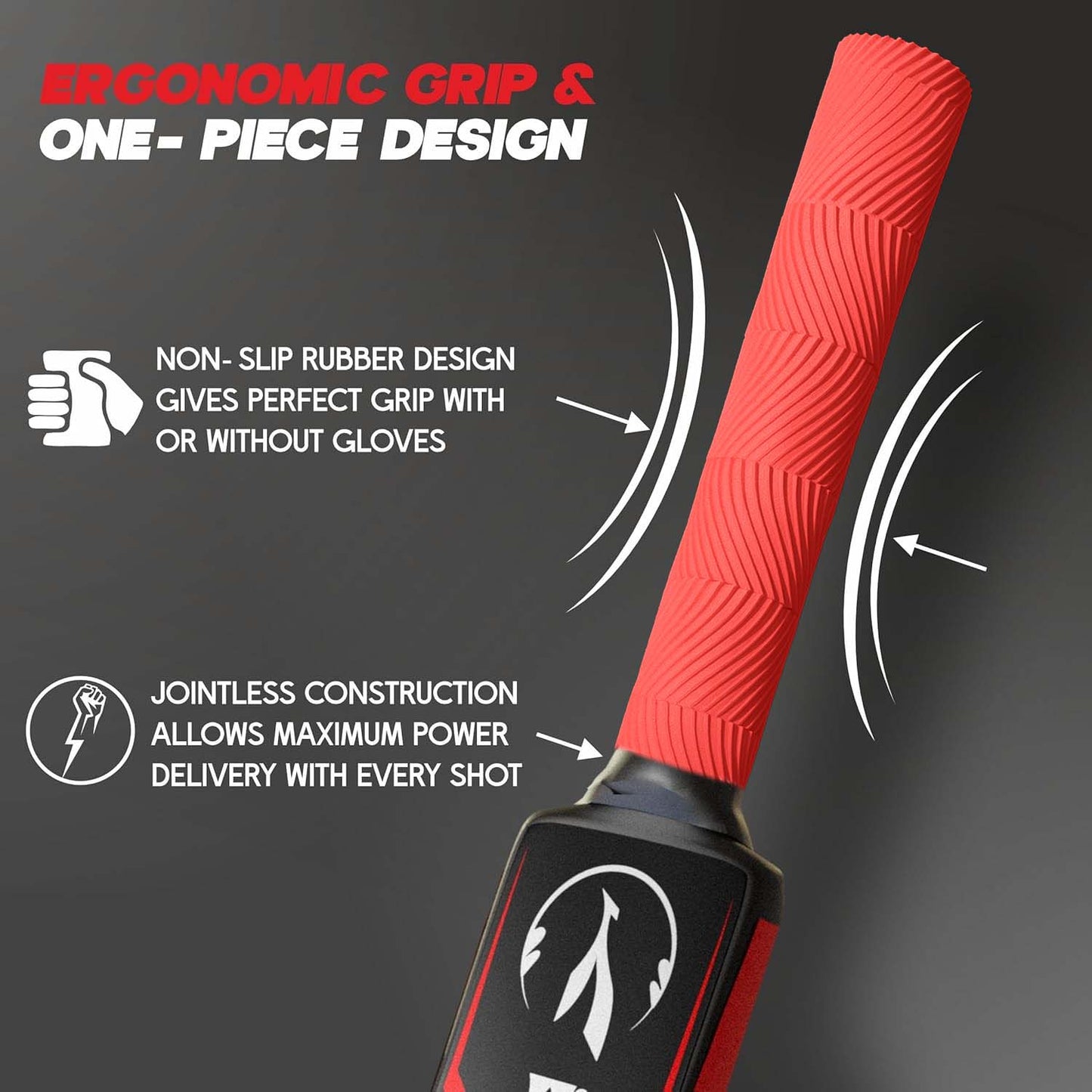 Lightweight Durable Plastic Cricket Bat (87 x 11 Cm / 1 Pc)