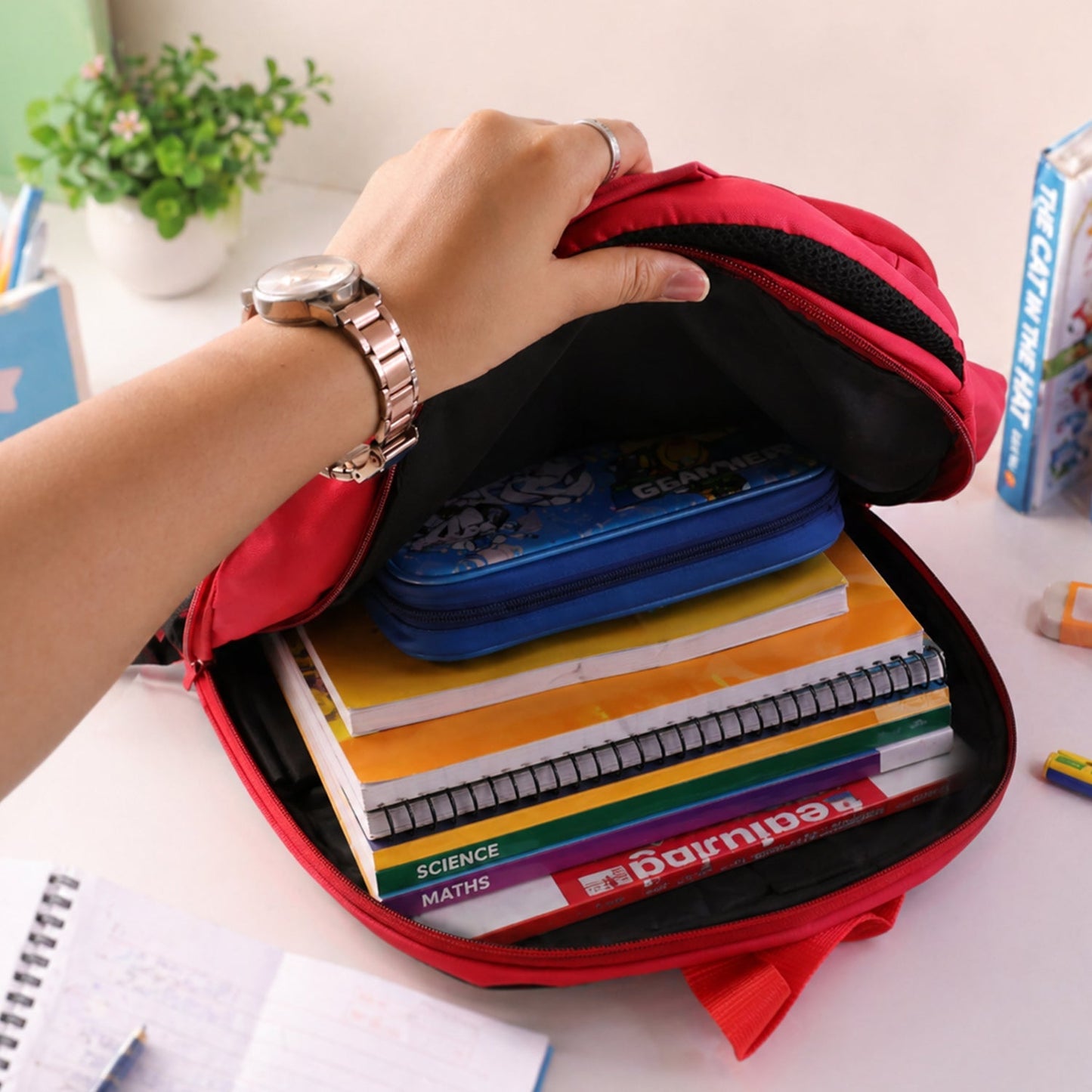 19-inch School Bag with Car Design for Kids