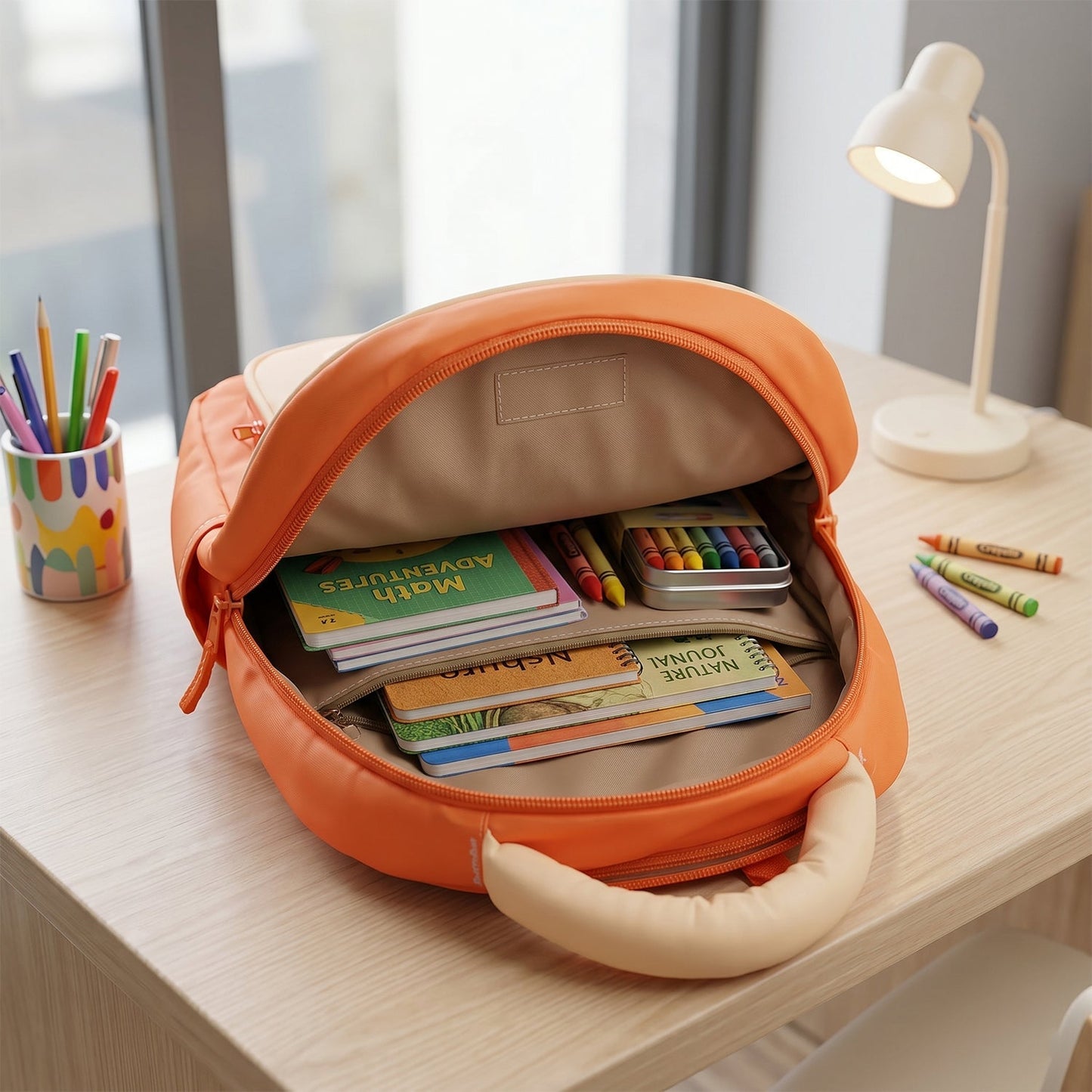 Cute Cartoon School Backpack - 17 Inch
