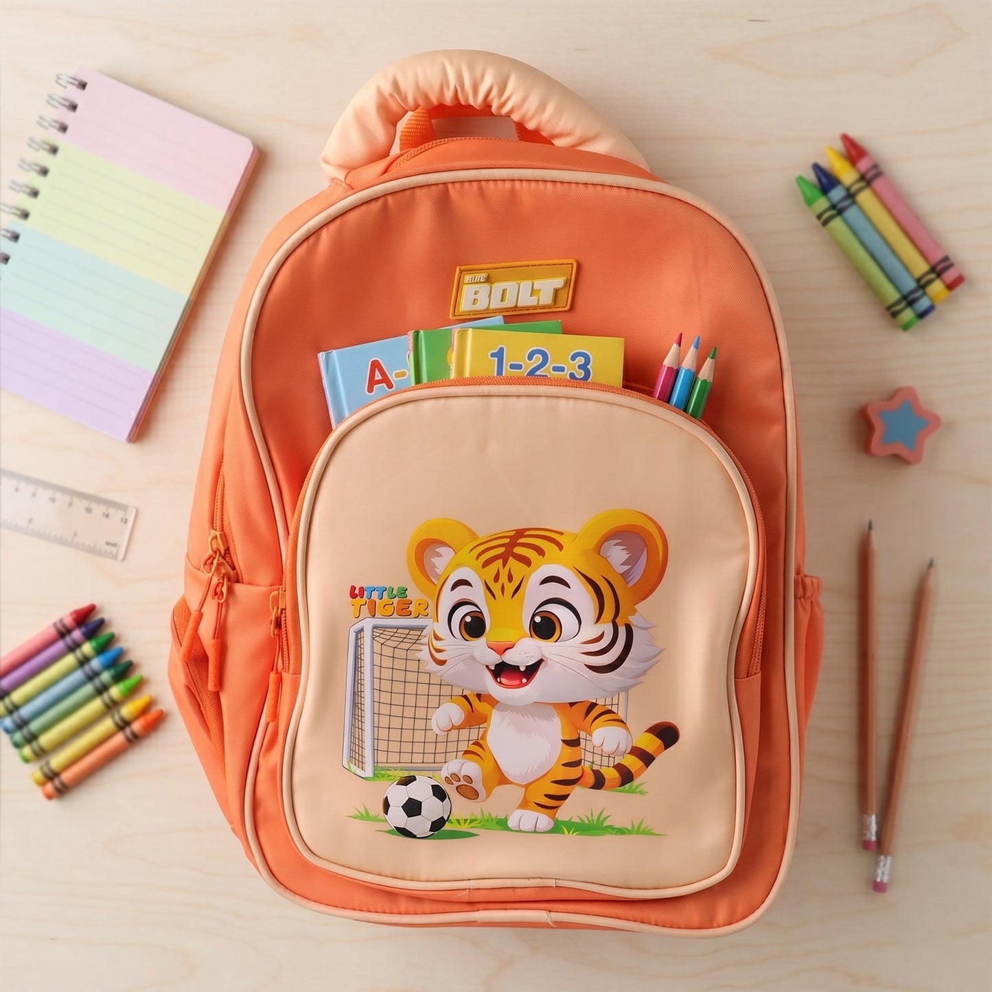 Cute Cartoon School Backpack - 17 Inch