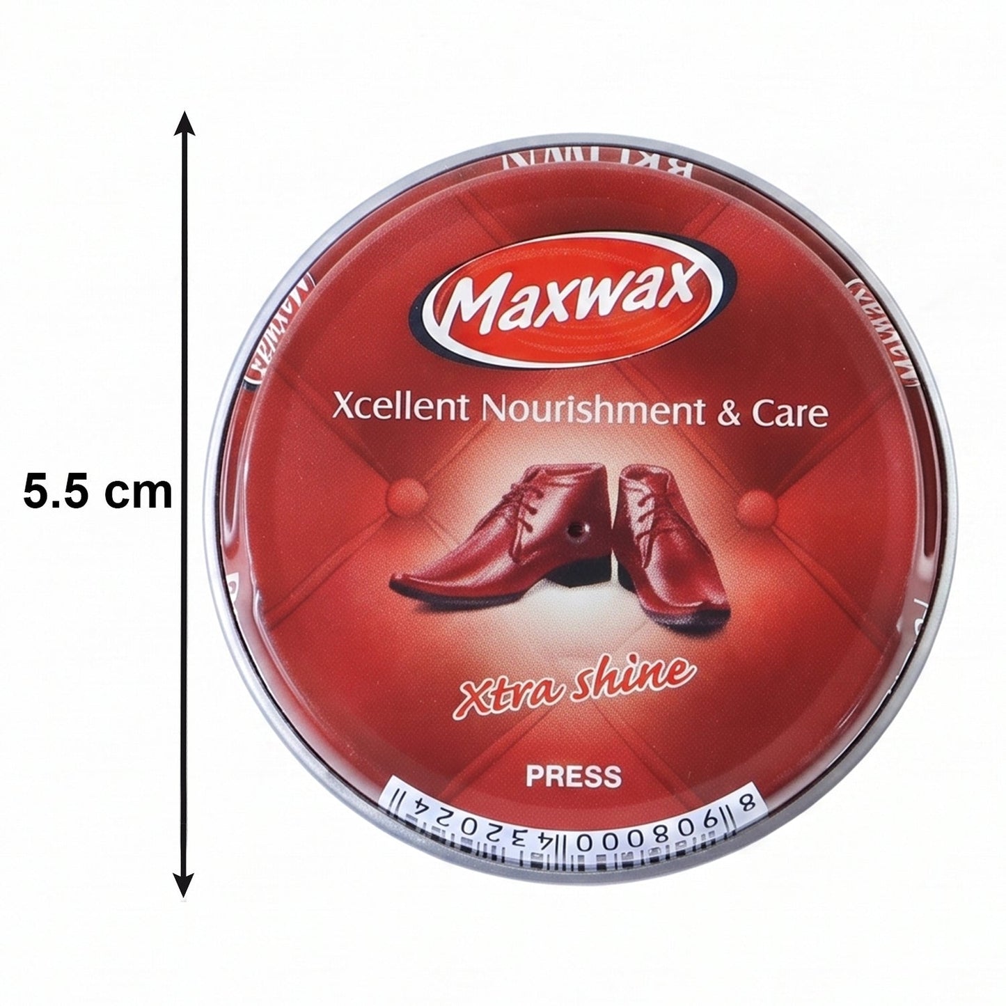 Maxwax Brown Shoe Polish Cream (1 Pc, 15 Gm)