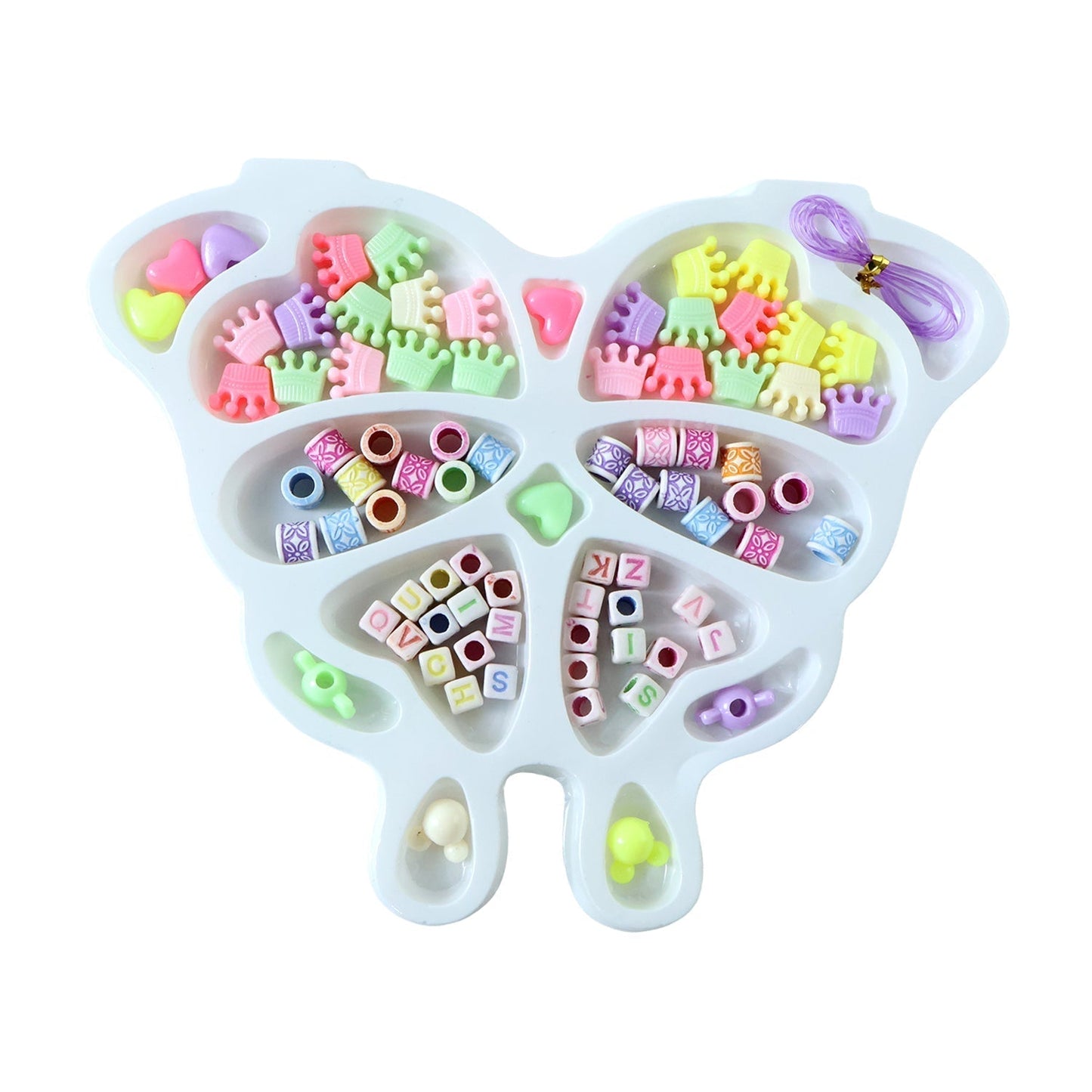 DIY Fashion Beading Jewellery Making Kit (1 Set)