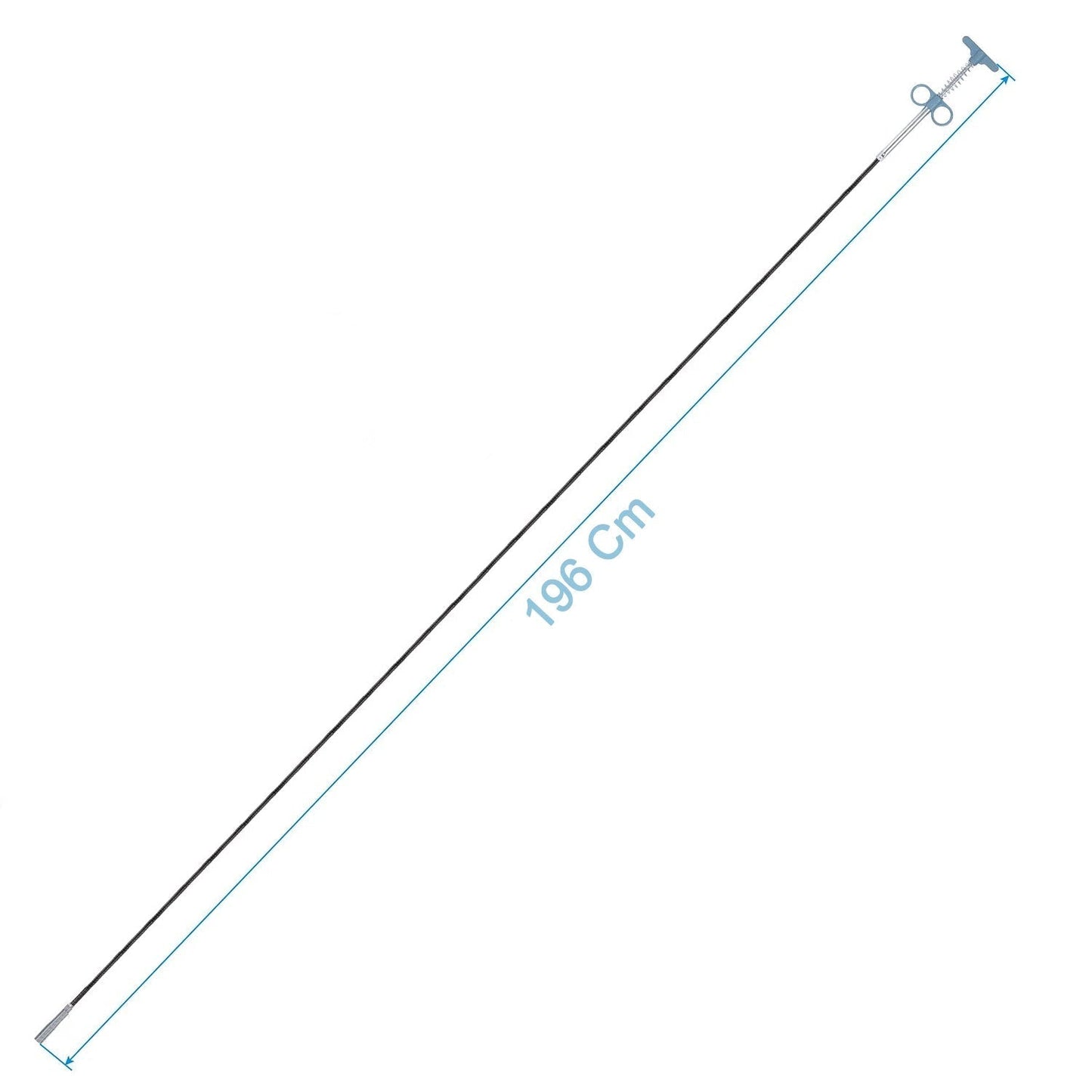 Flexible Spring Drain Cleaning Tool with Hand Grip (1 Pc / 196 Cm)
