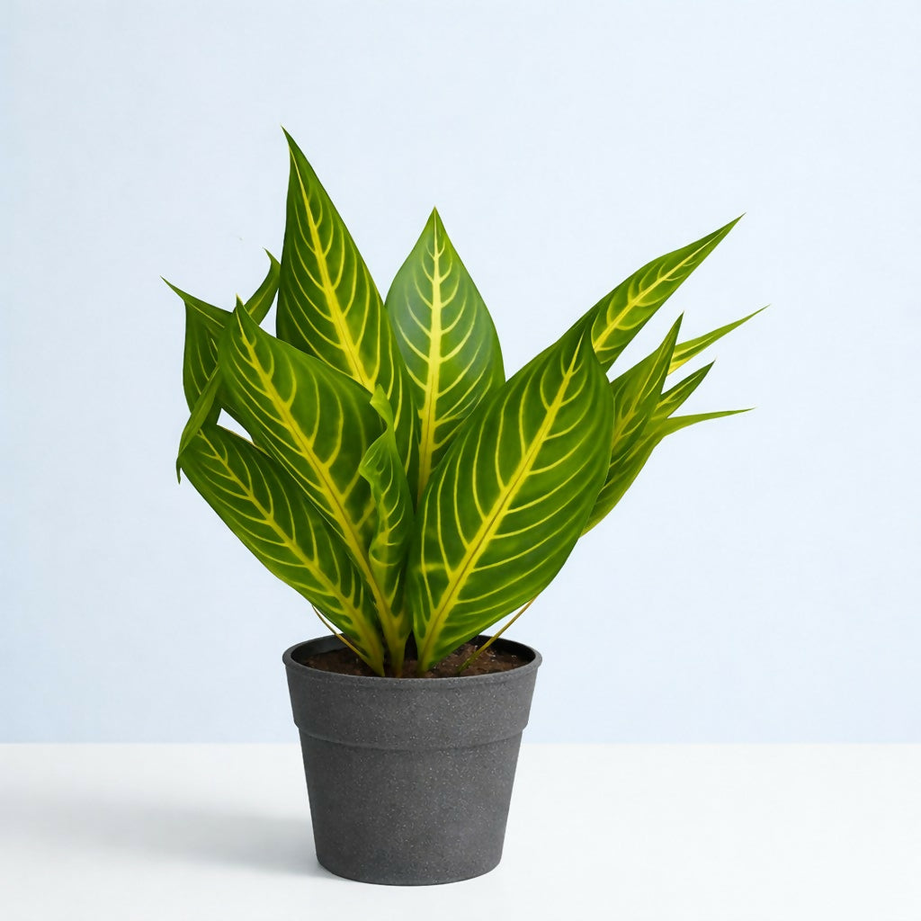 Artificial Decorative Tabletop Plant with Pot for Home & Office DÃ©cor