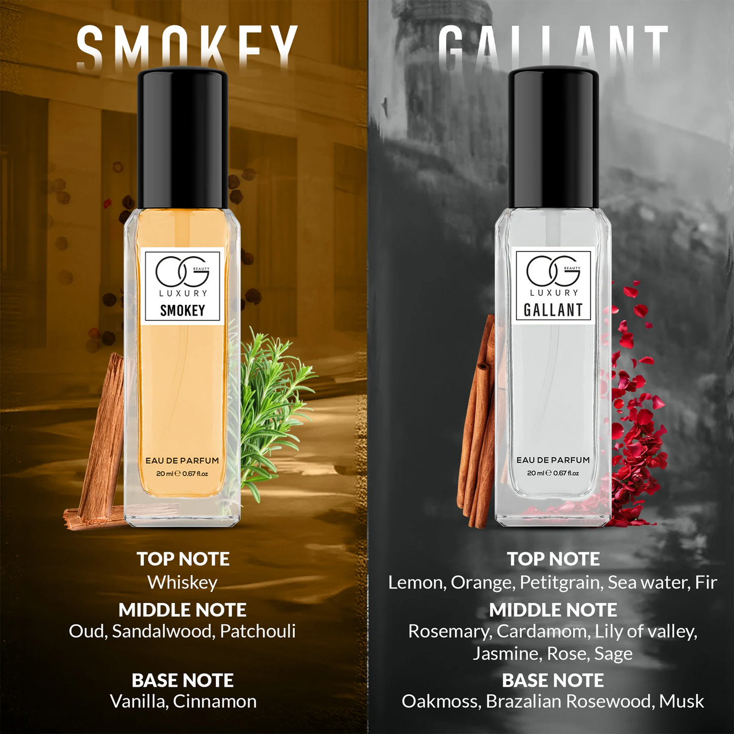 OG Beauty Luxury Perfume Gift - (4 Pc / Set / 20 ML)