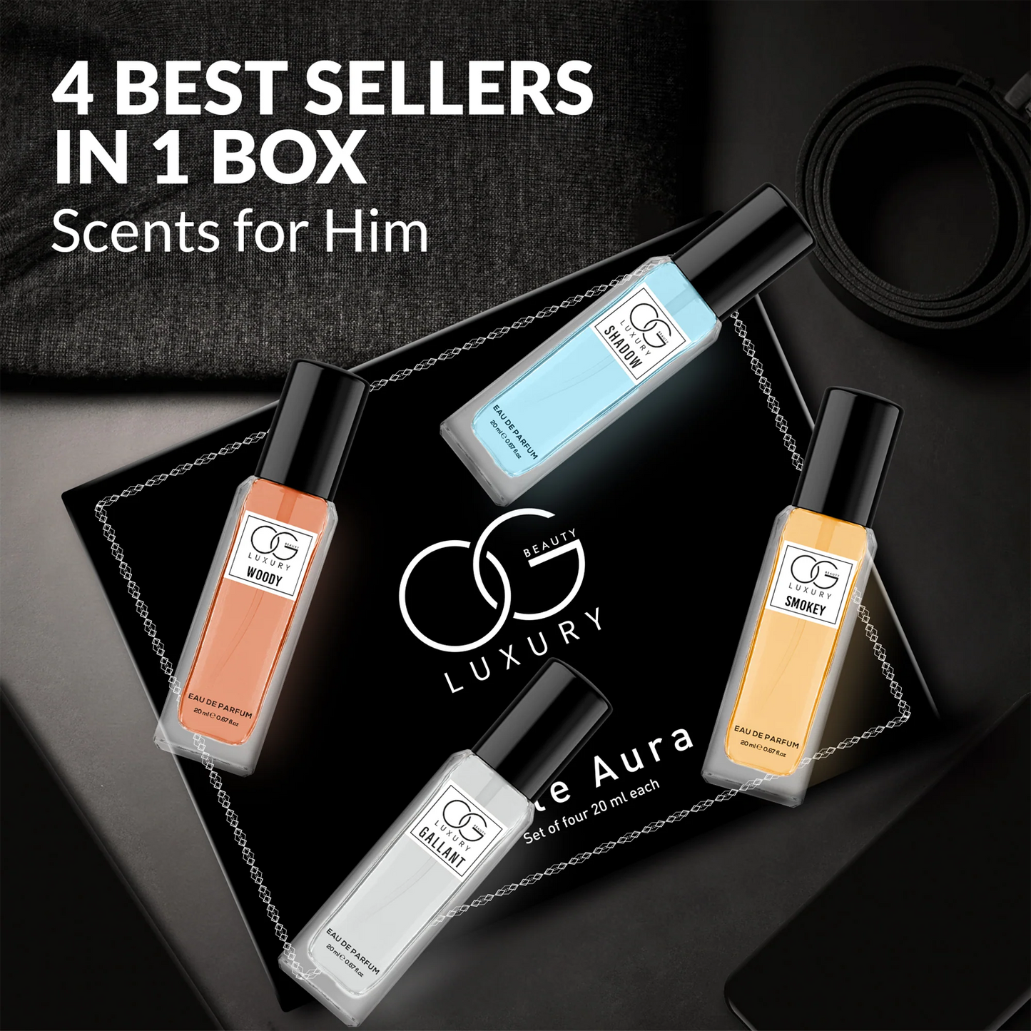 OG Beauty Luxury Perfume Gift - (4 Pc / Set / 20 ML)