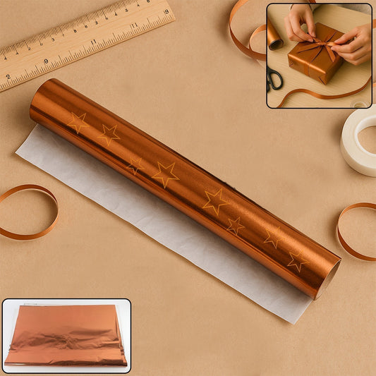 Premium Metallic Gift Wrapping Paper Sheets â€“ 45 Sheets Approx (70 x 50 cm / Mix Color)