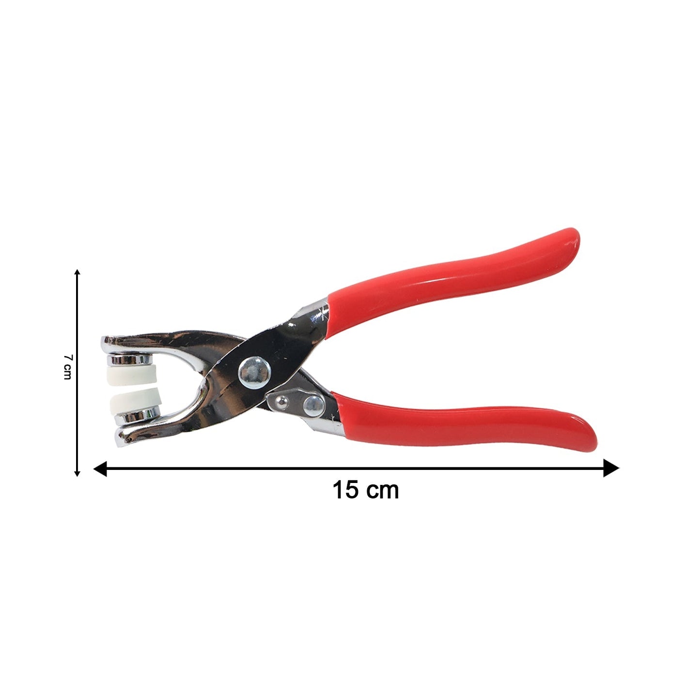 Heavy Duty Snap Button Fastener Plier Tool Kit (1 Set)
