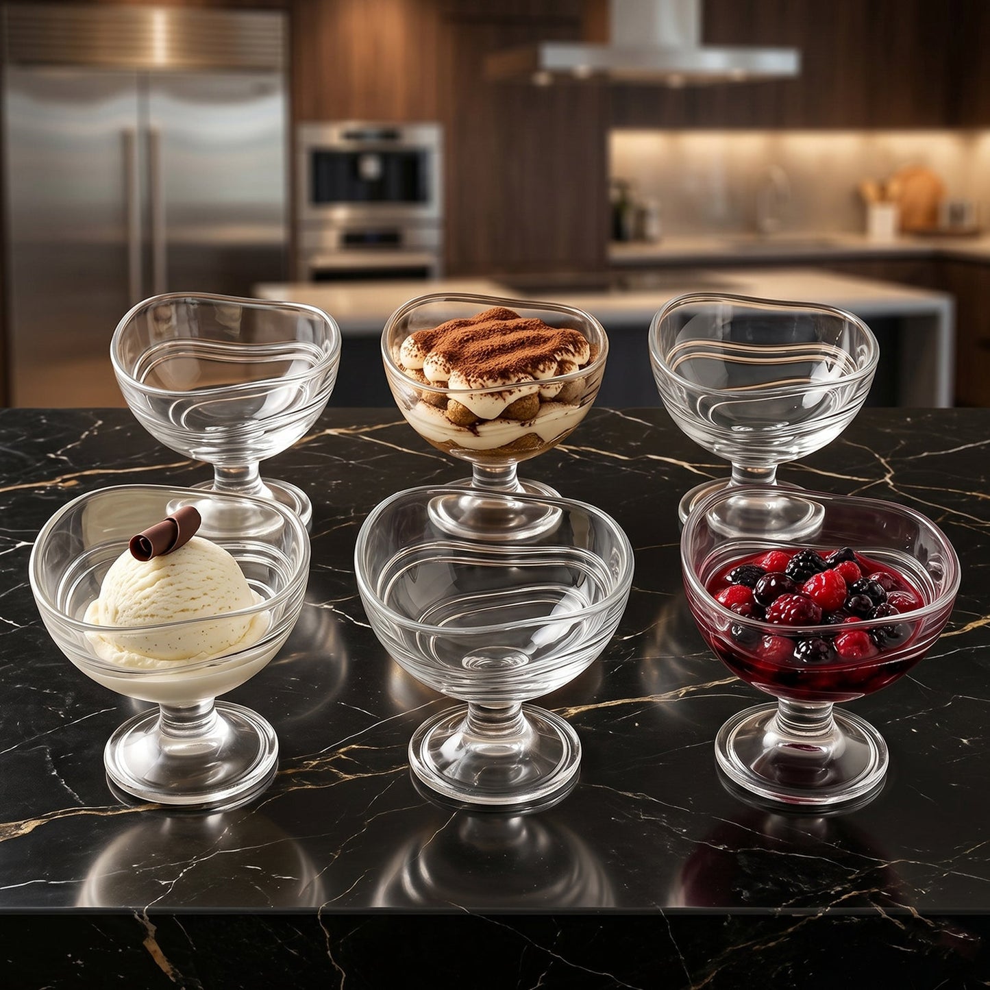 Supermom Creamy Dessert Bowl (6 Pc Set)