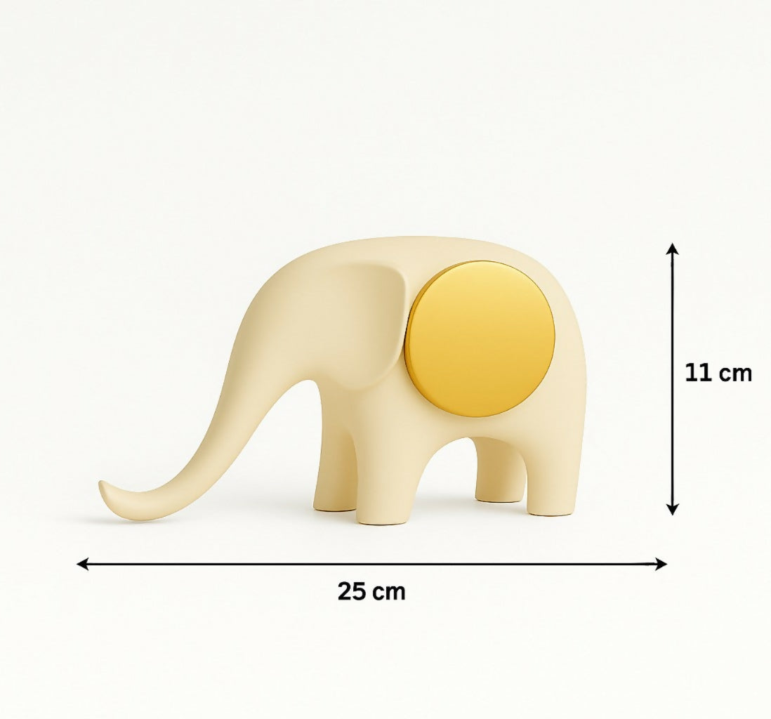 Elegant Elephant Showpiece for Home Decor with Modern Design