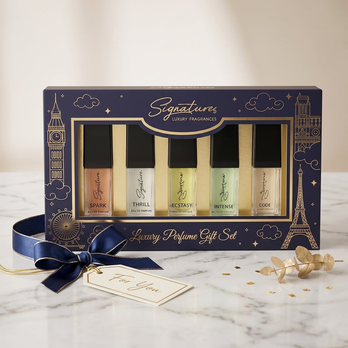 Best Luxury Perfume Gift Set - 5 Perfume Gift for Men & Women
