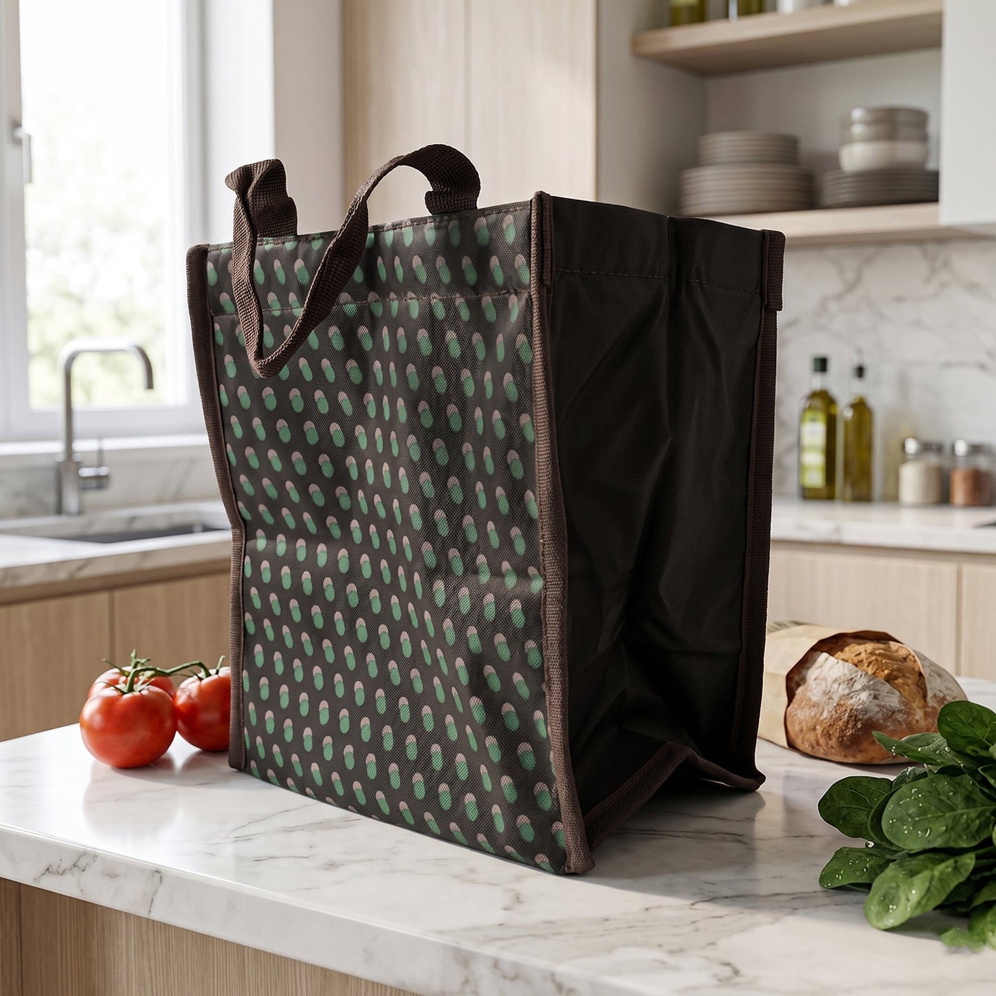 Reusable Multipurpose Carry Bag (1 Pc, 23x22 Cm)