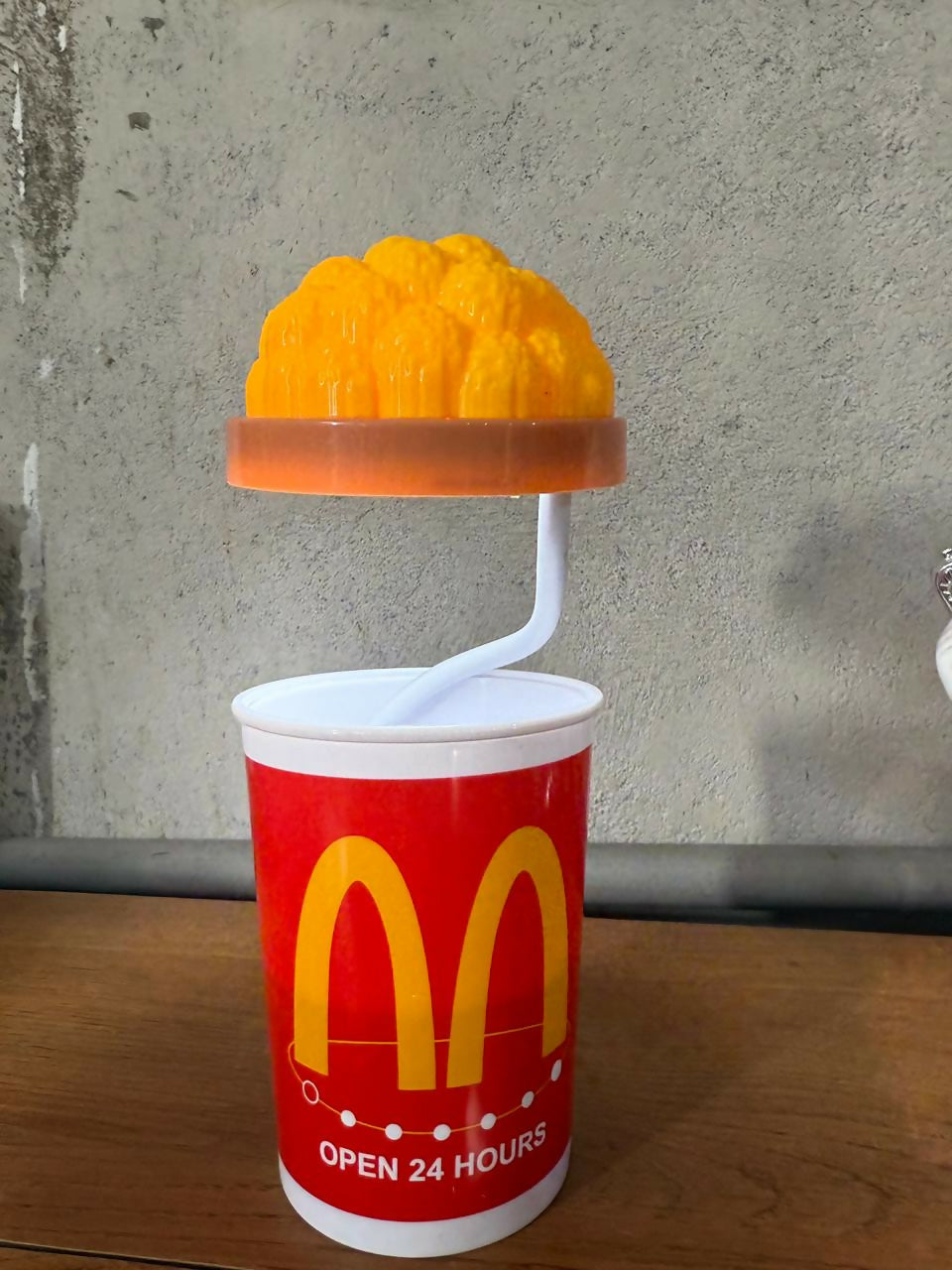 Popcorn Style LED Desk Lamp with Pen Holder Kids Study Table Lamp