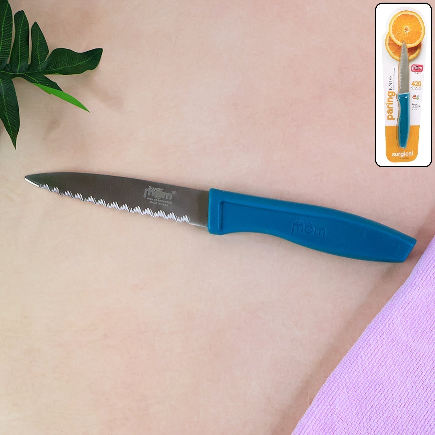 Supermom Premium Stainless Steel Paring Knife (1 Pc)