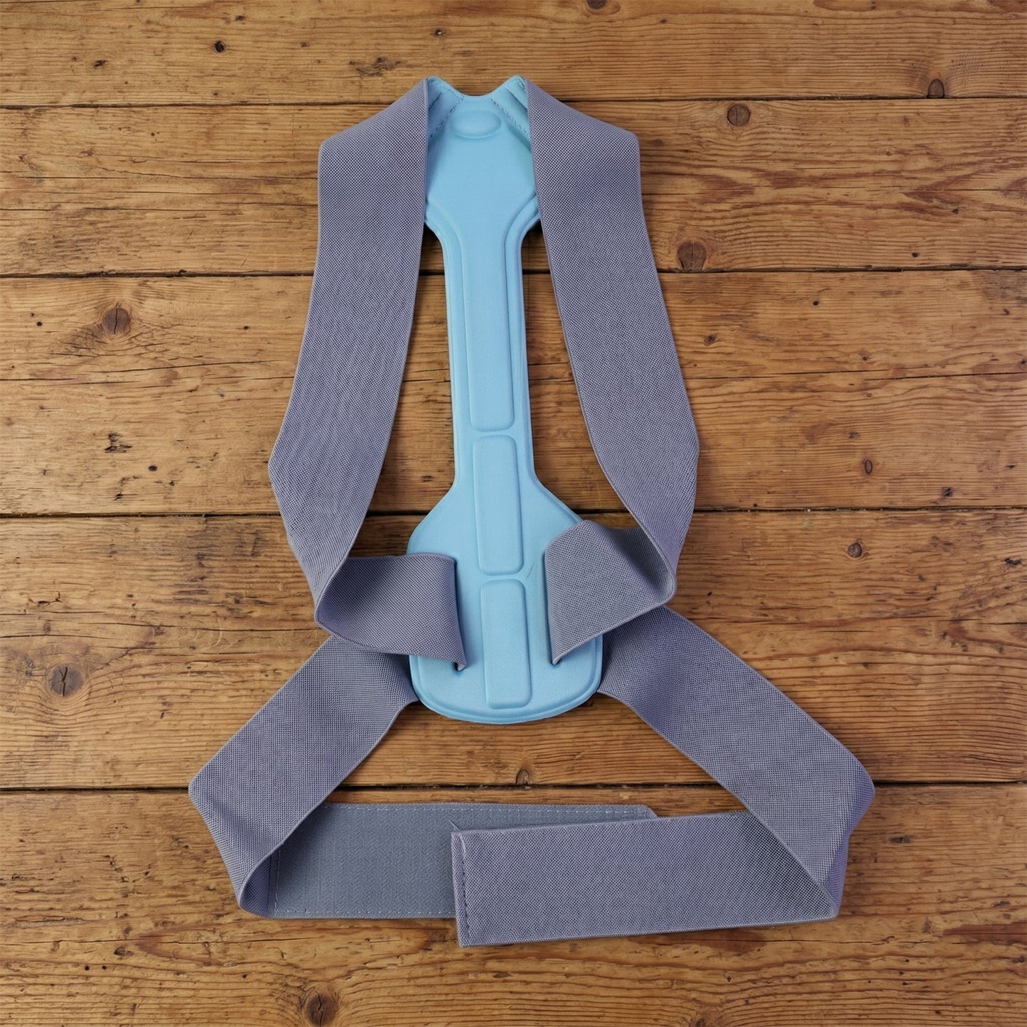 Blue Small Posture Corrector Support Belt for Home Workout