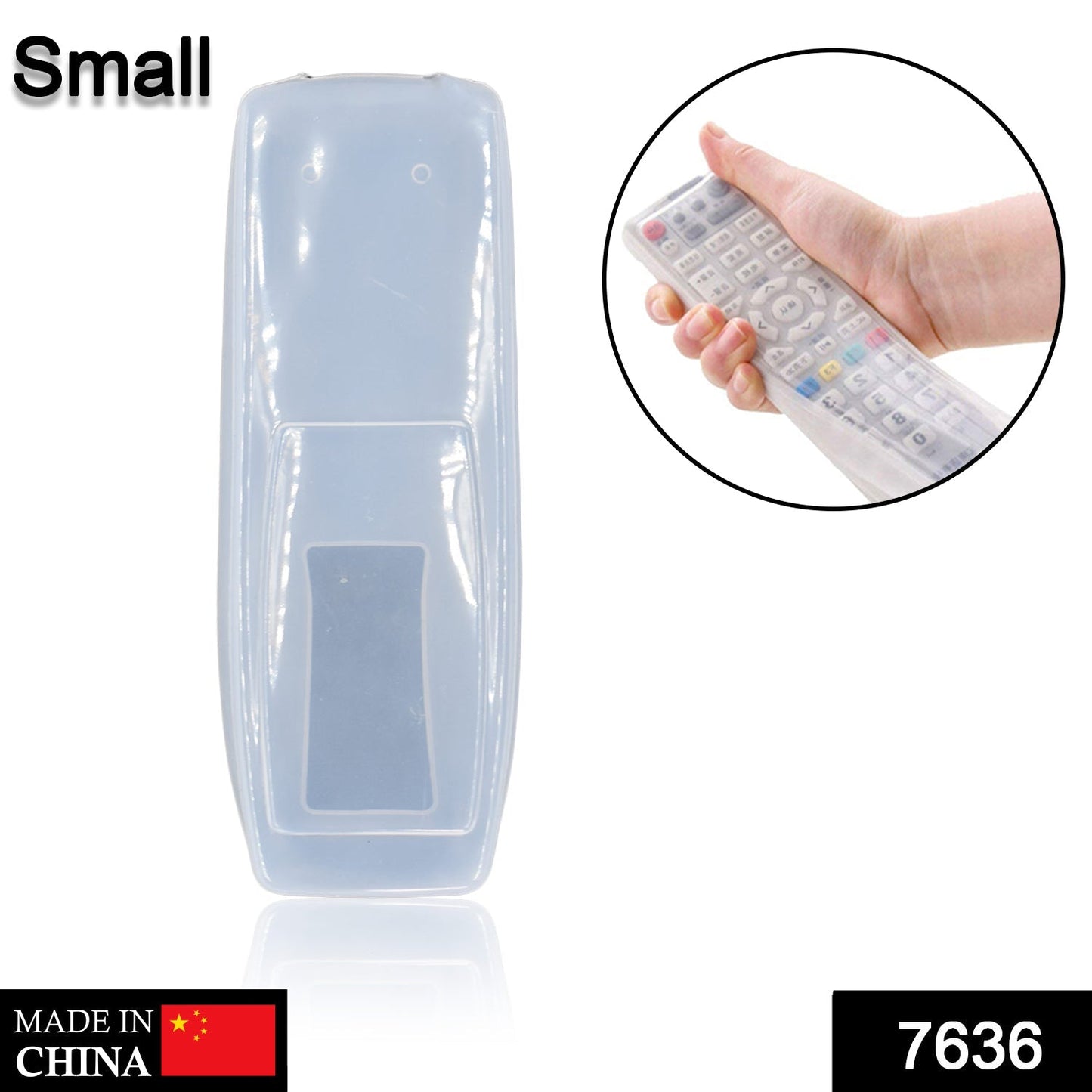 Protective Cover for DISH TV SET TOP Box Remote Control Pouch Cover Holder (Small)