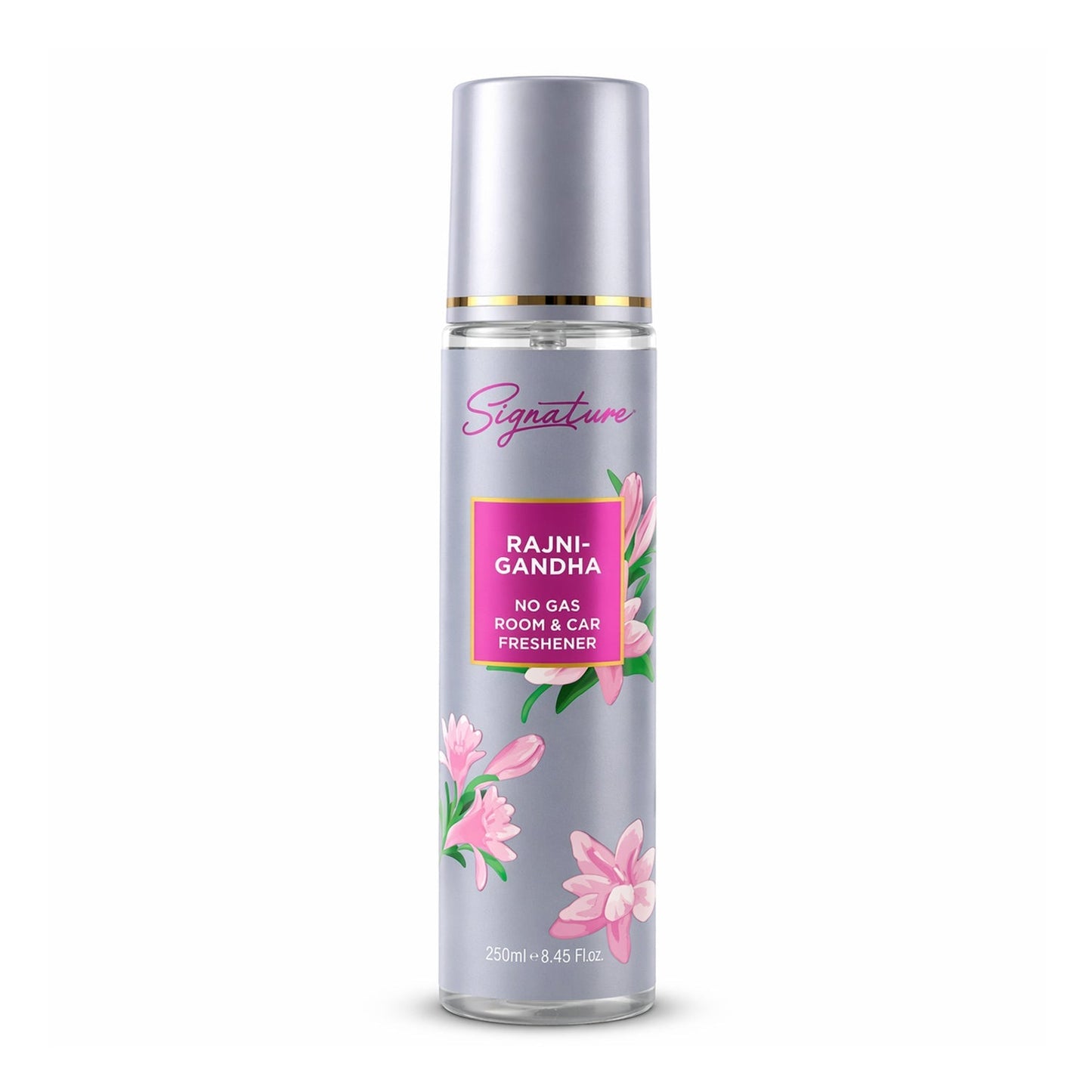 Signature Rajnigandha Room &amp; Car Freshener Spray 250 ML
