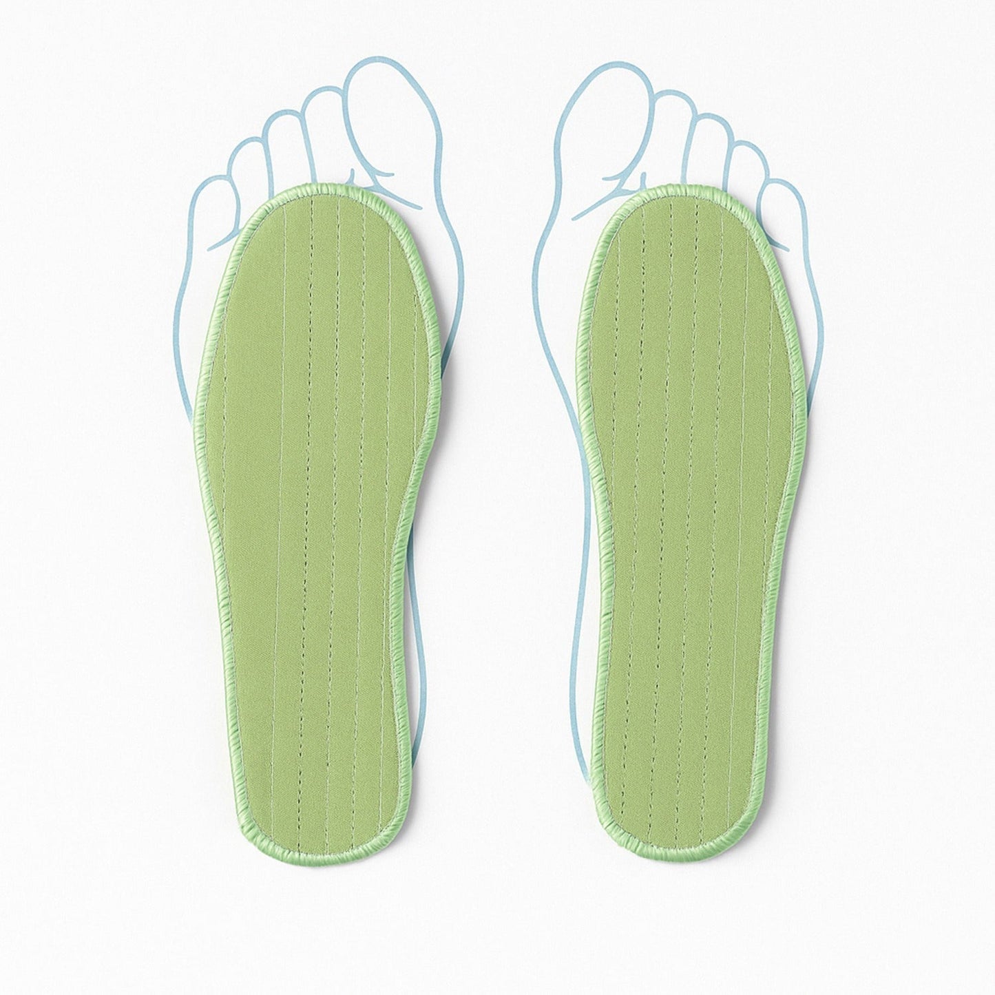 Premium Comfort Shoe Insoles for Daily Foot Support Size 40 (1 Pair / Mix Design)