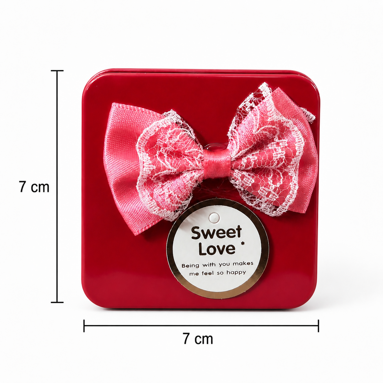Mini Gift Box with Bow â€“ Decorative Storage & Jewelry Box