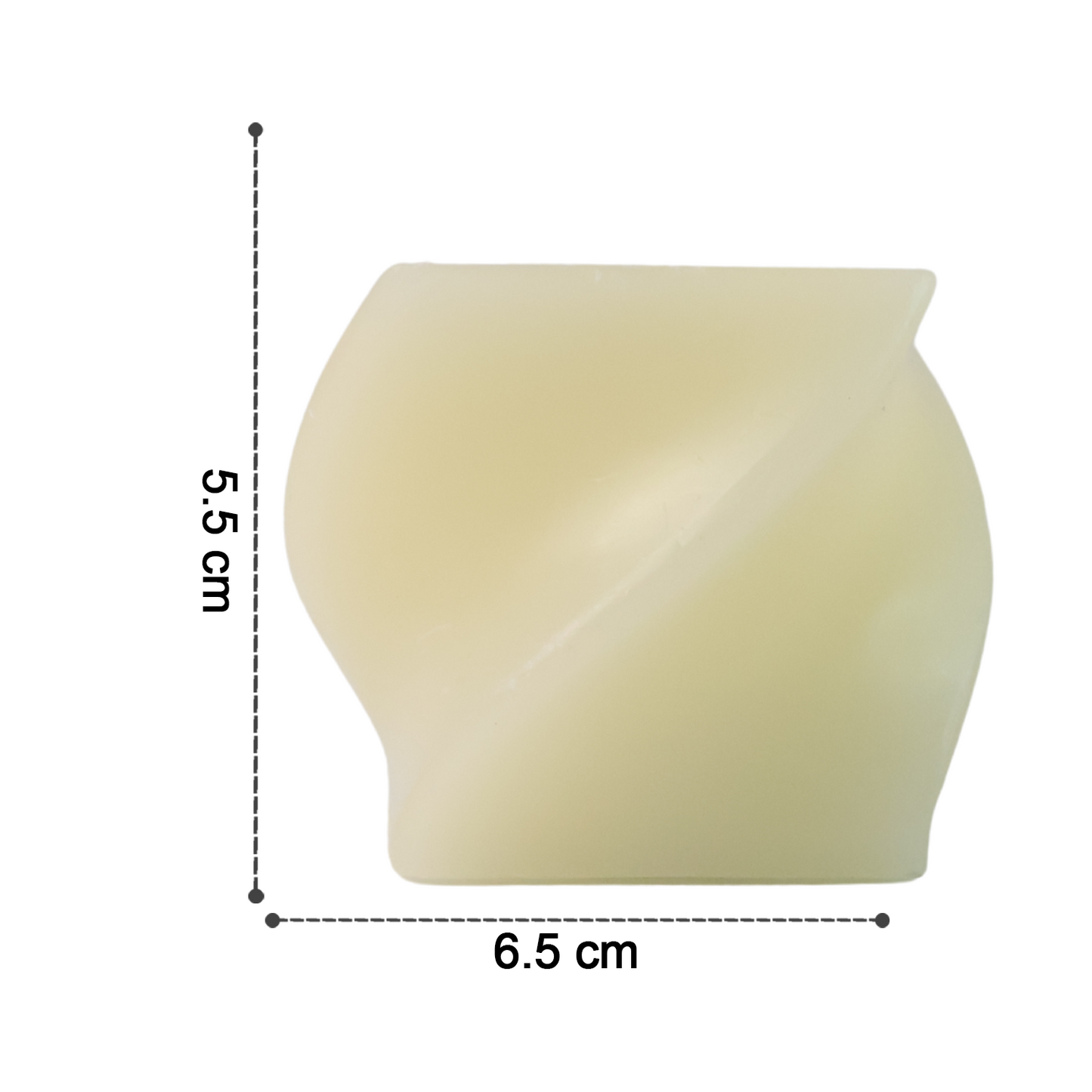 Set of 6 LED Flameless Decorative Candles â€“ Square Shape Tealight Lamps