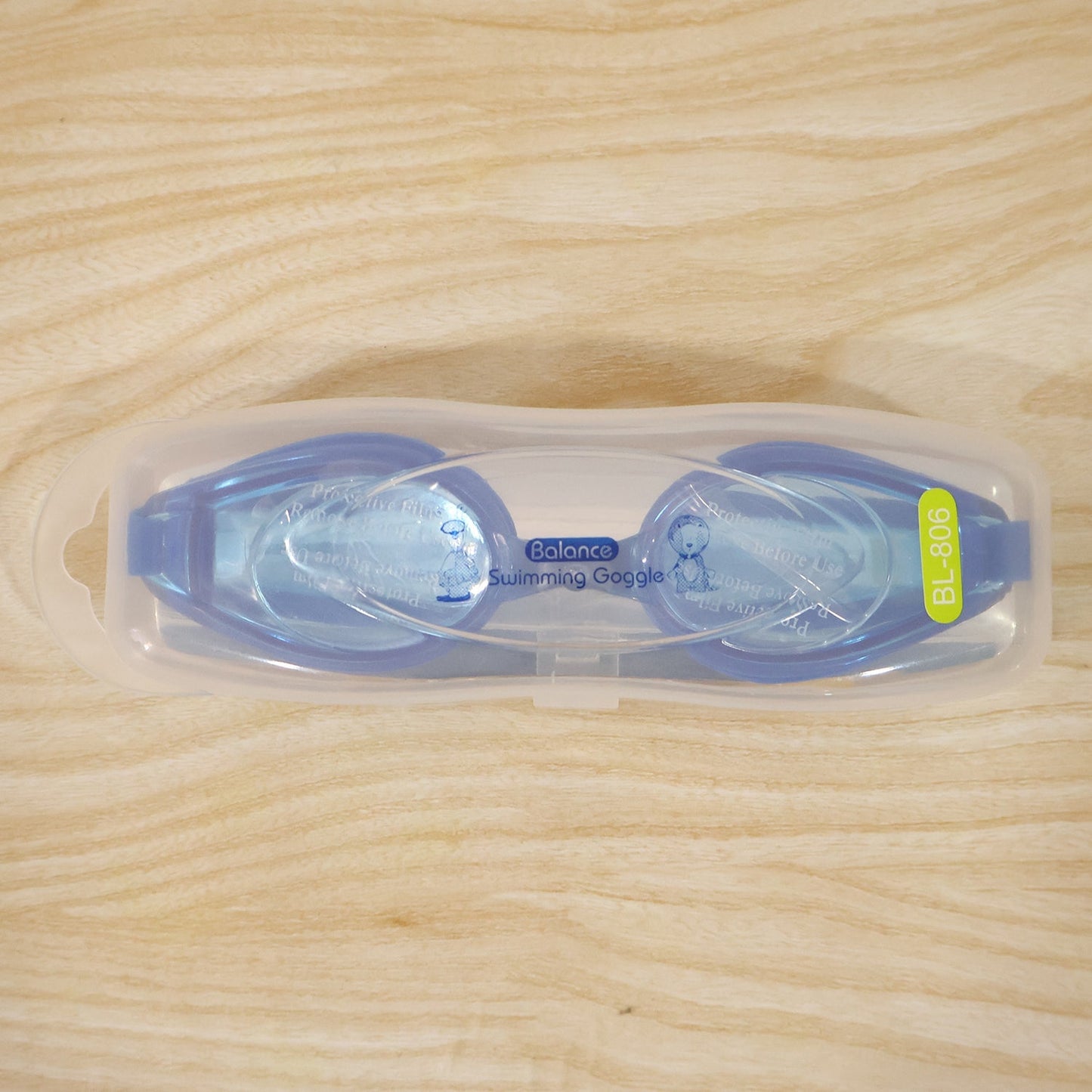 Kids Premium Swimming Goggles with Crystal Clear Lens and Secure Fit – 1 Pc