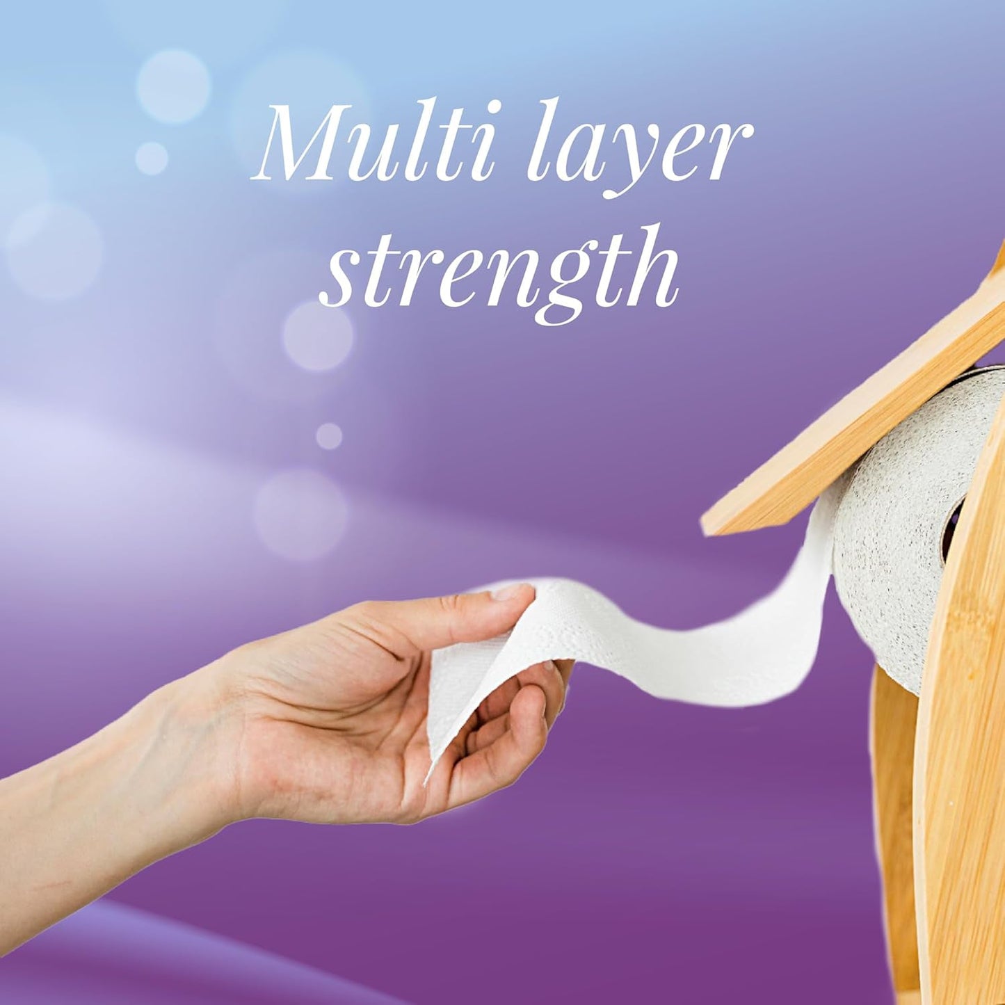 Toilet Tissue Rolls â€“ Soft Embossed Bathroom Tissue, 220 Sheets Ã— 10 Rolls