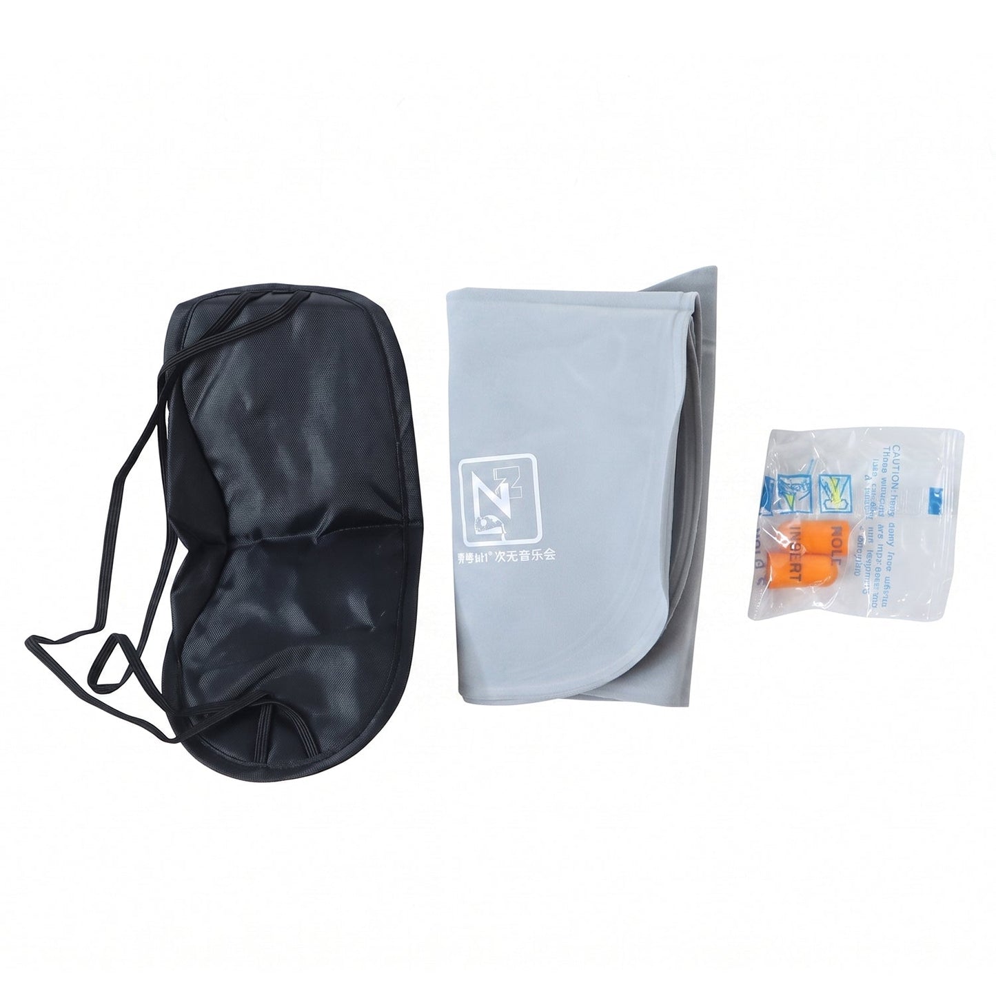Best Travel Kit for Men & Women: Neck Pillow, Eye Mask & Earplugs