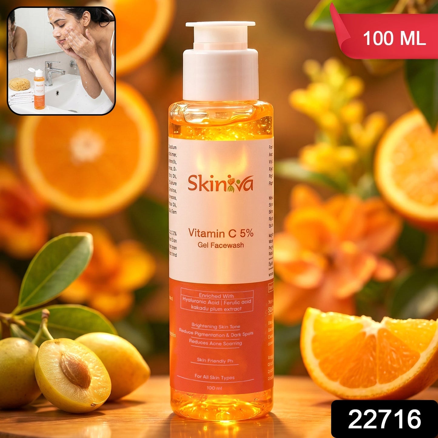 Best Deep Cleansing Vitamin C 5% Face Wash for Glowing Skin