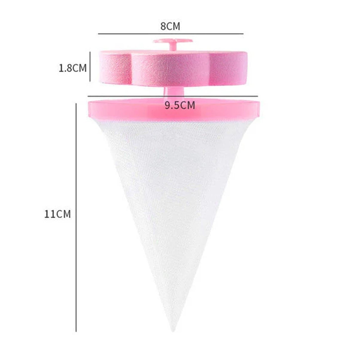 Flower Shape Reusable Laundry Lint Remover - 1 Pc