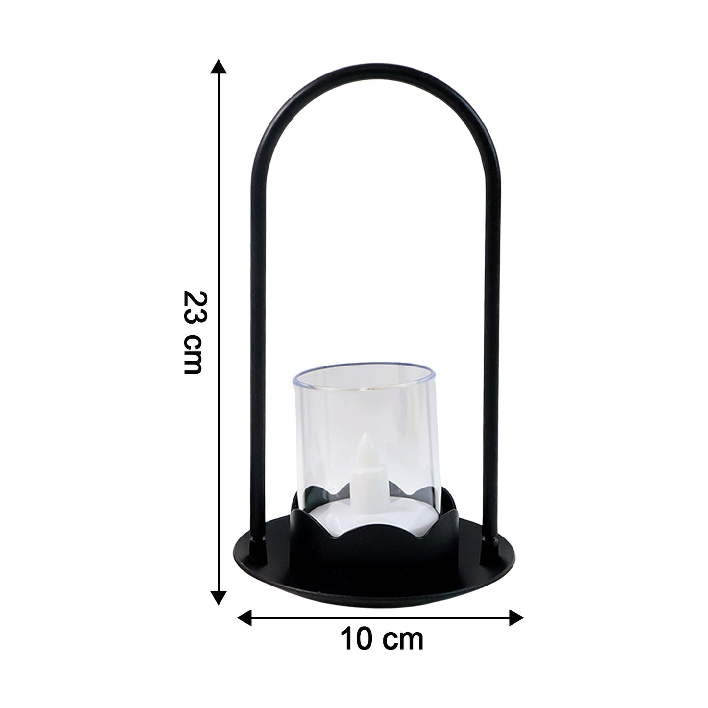 Decorative Wind Light Style Plastic Flameless LED Candles (6 Pc)