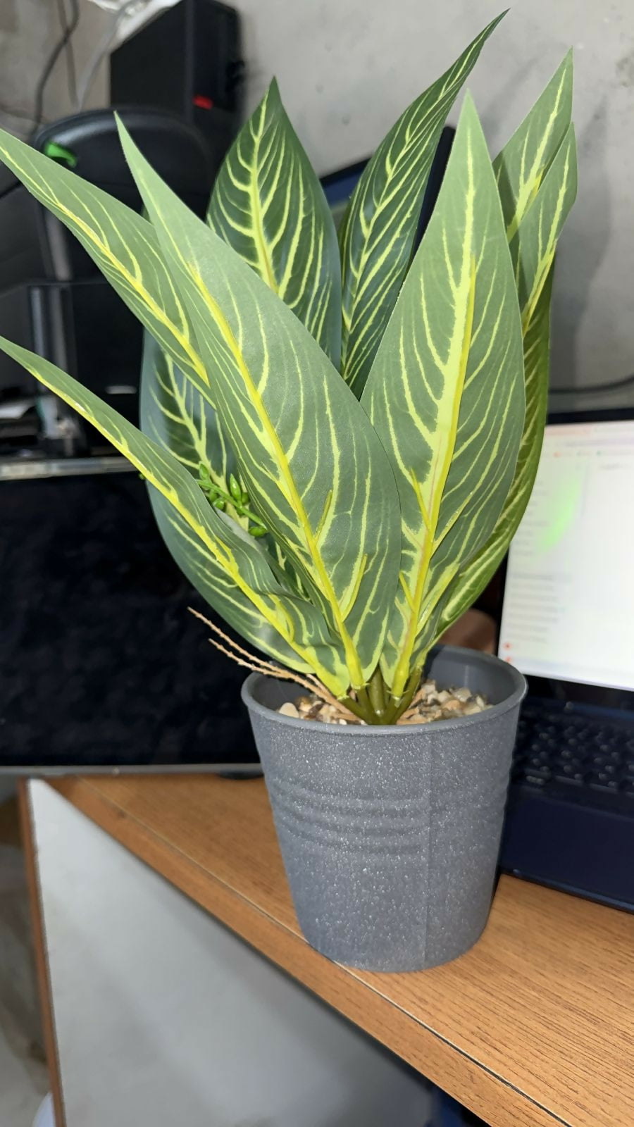 Artificial Decorative Tabletop Plant with Pot for Home & Office DÃ©cor