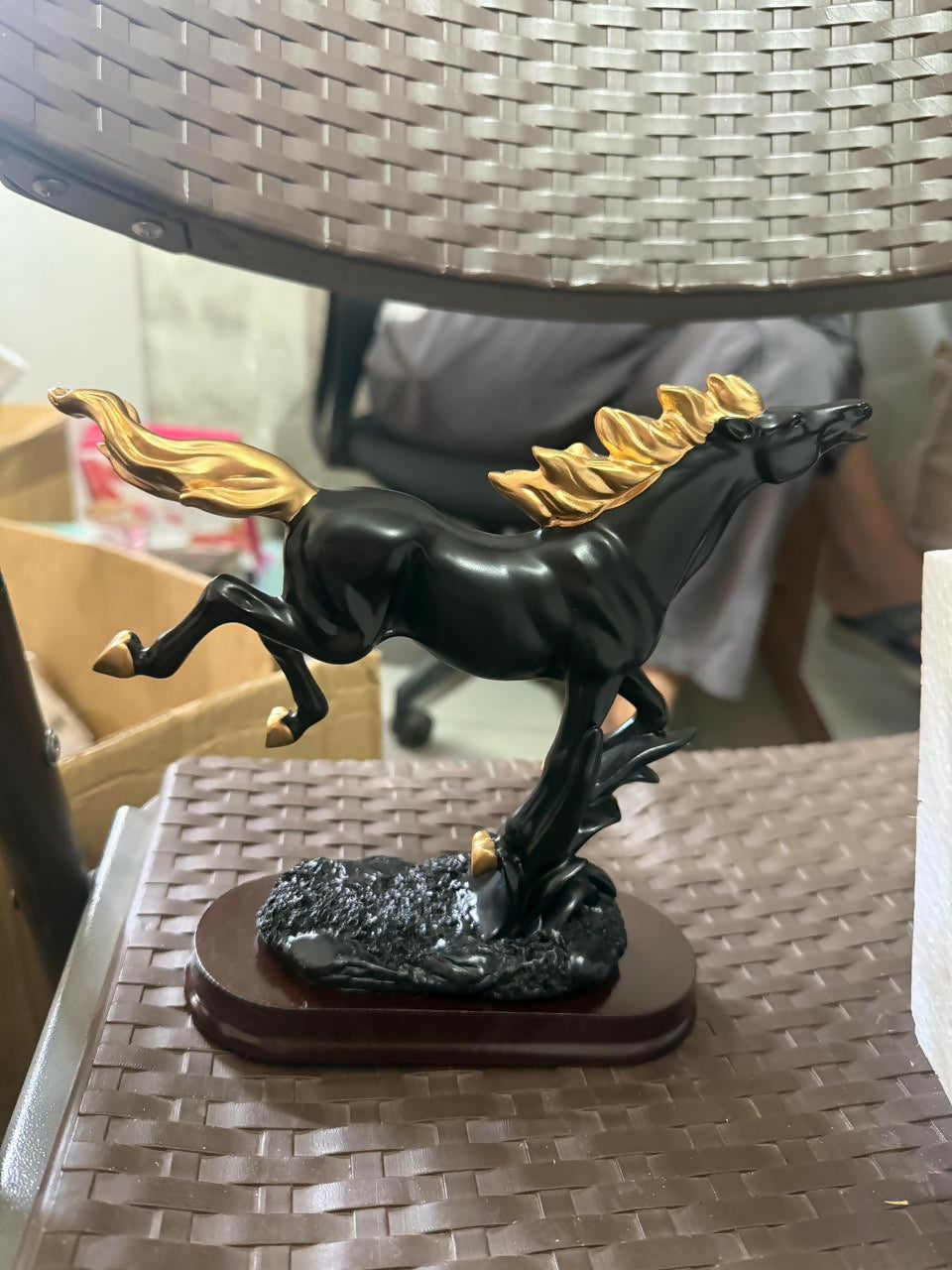 Running Horse Showpiece Statue for Home Decor Tabletop