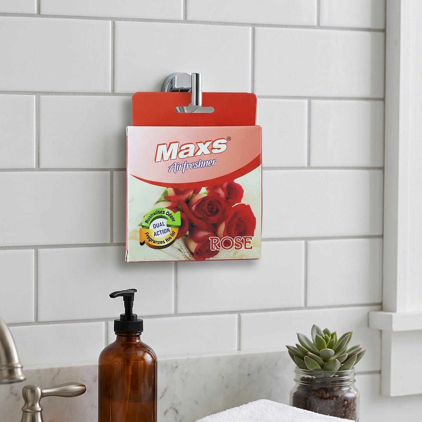Maxs Air Freshener Fragrance Blocks Pack 4 (50 Gm Each)