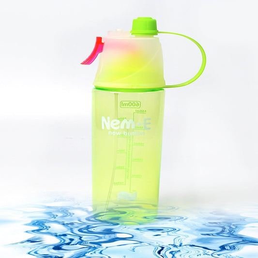 600ml BPA Free Sports Spray Water Bottle for Gym, Cycling & Hiking