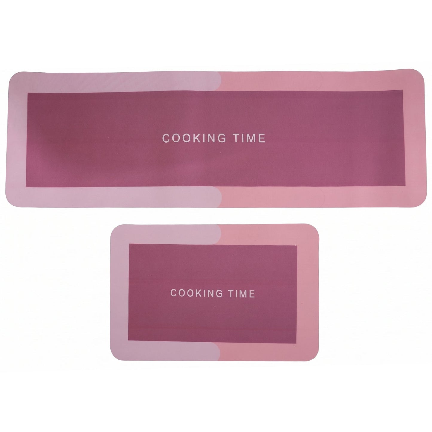 Premium Anti Slip Kitchen Floor Mat Set (2 Pc, 120x38 Cm + 58x38 Cm)